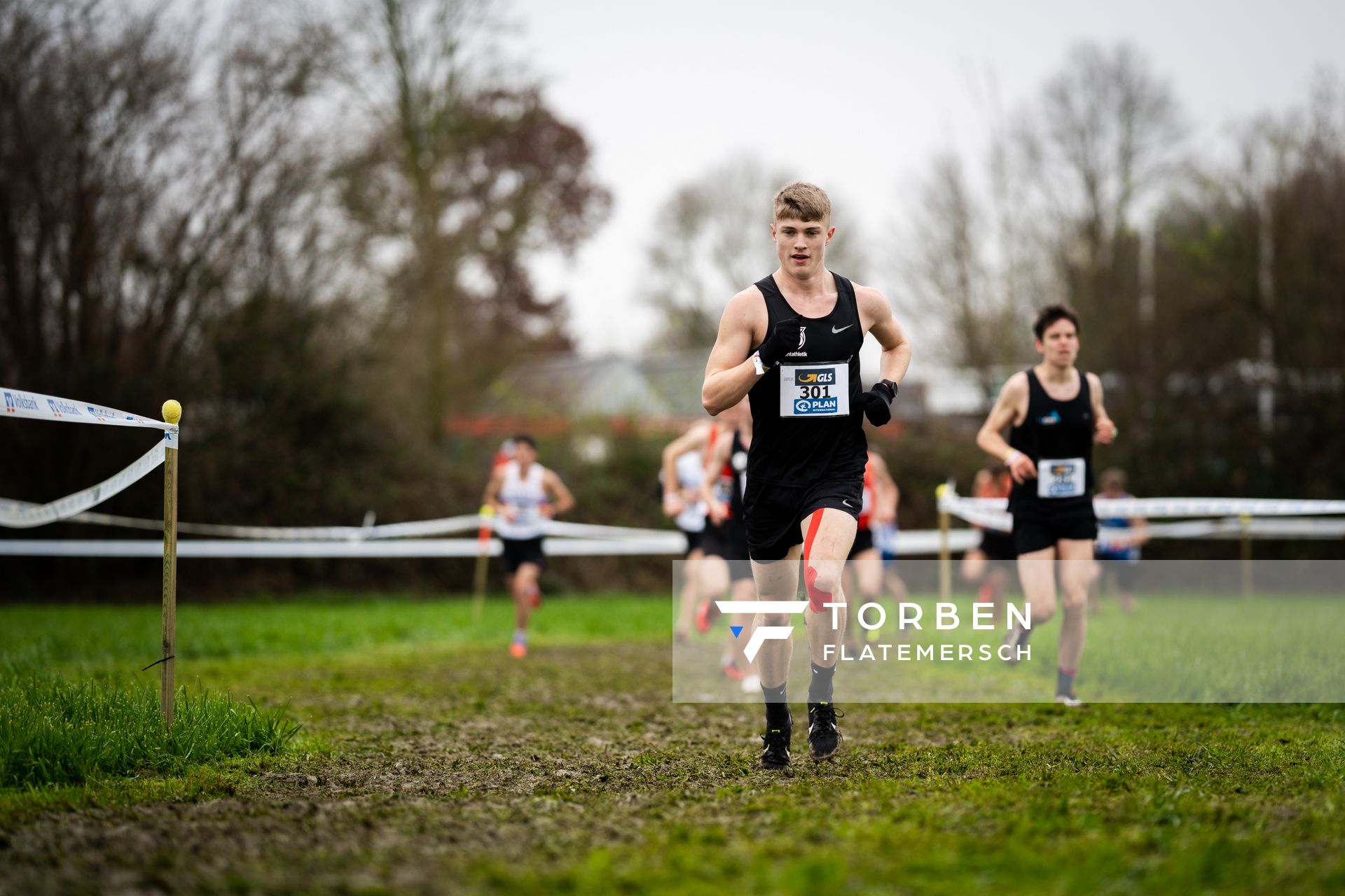 Lukas Schendel (Hannover 96) am 18.12.2021 waehrend der deutschen Cross Meisterschaft 2021 in Sonsbeck