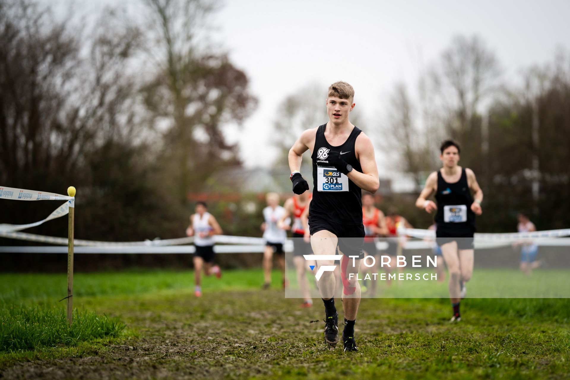 Lukas Schendel (Hannover 96) am 18.12.2021 waehrend der deutschen Cross Meisterschaft 2021 in Sonsbeck