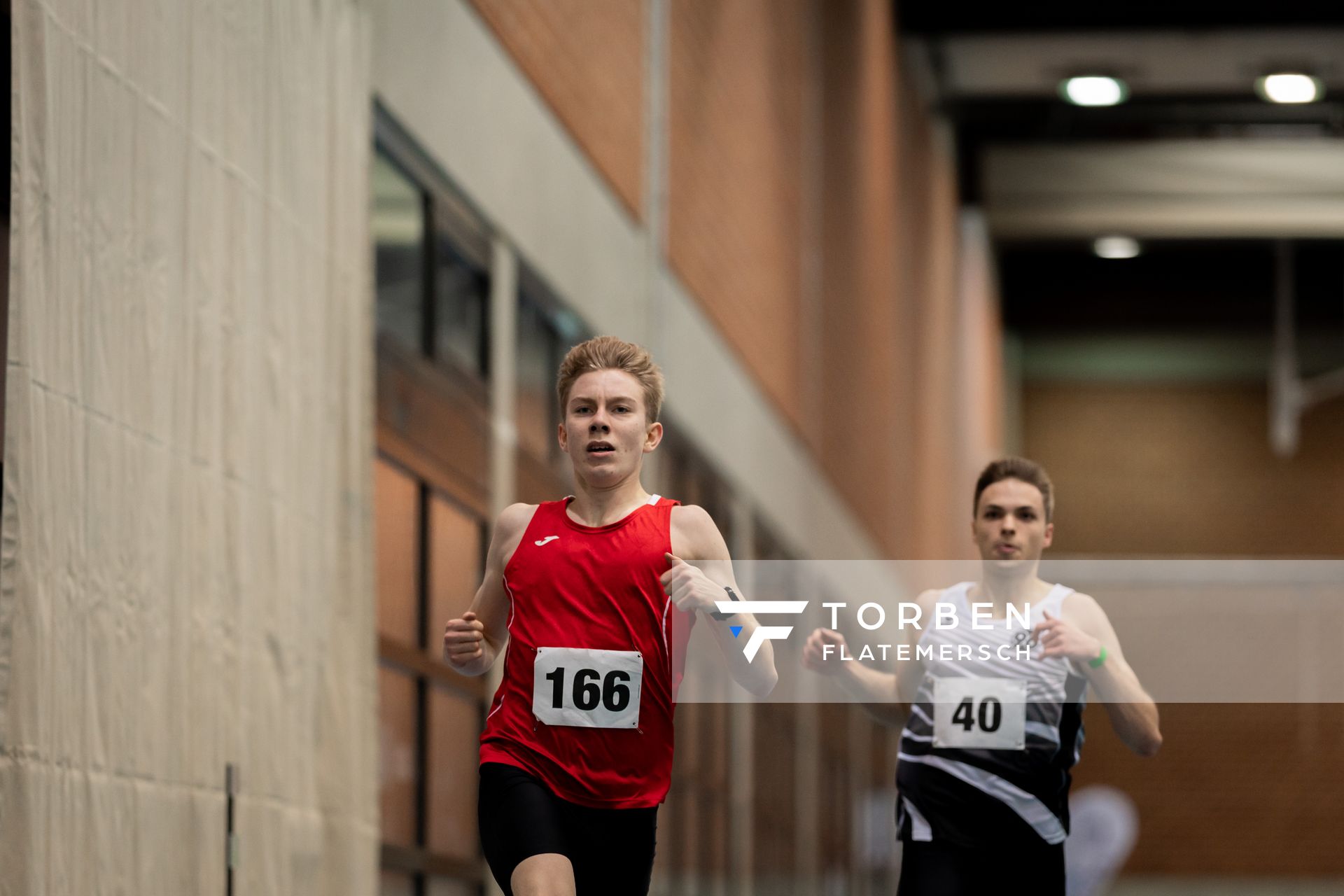 Thorben Finke (SV Sigiltra Soegel); Niedersaechsische Hallenmeisterschaften am 23.01.2022 in der Leichtathletikhalle im Sportleistungszentrum Hannover