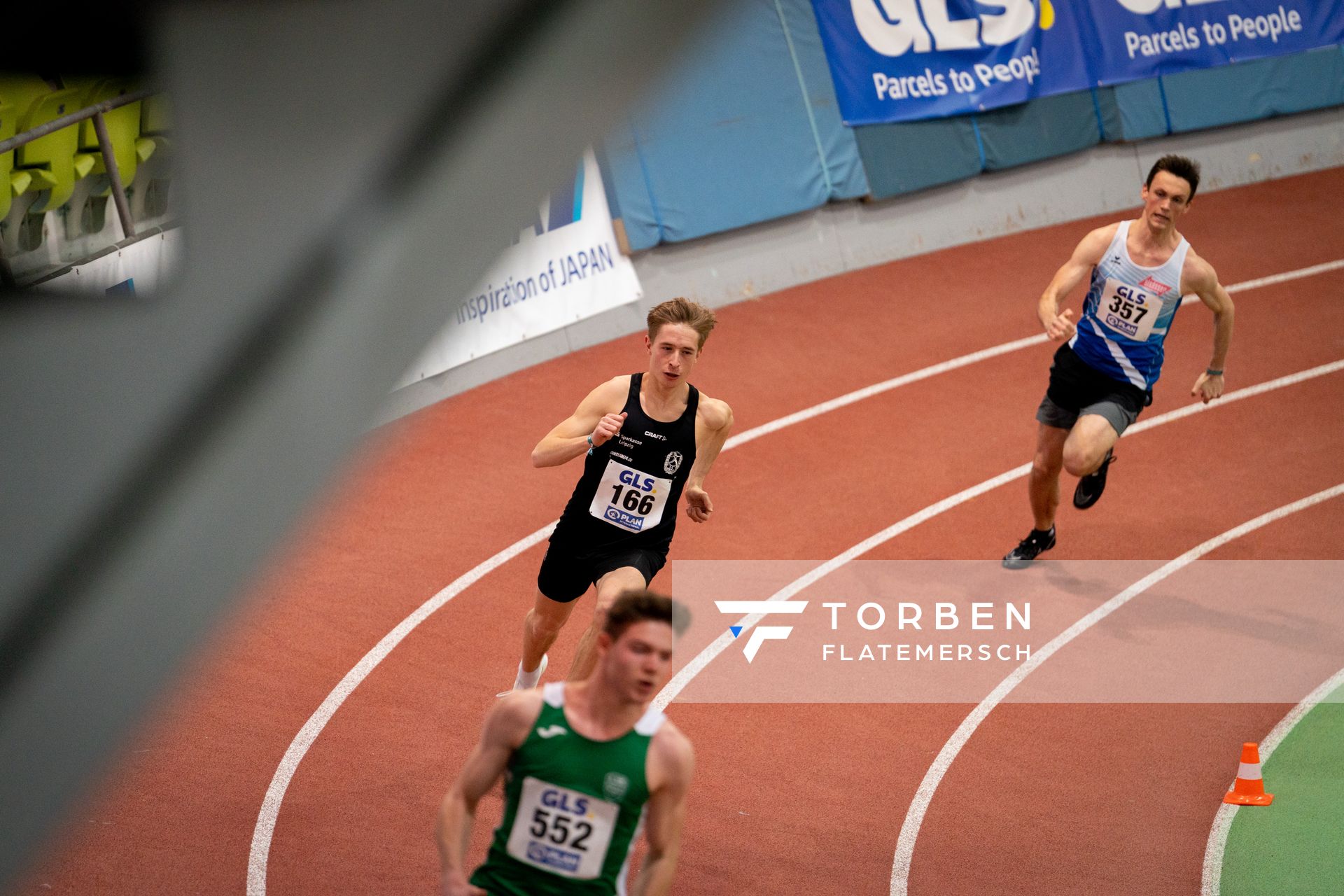 Louis Fuchs (SC DHfK Leipzig e.V.) am 19.02.2022 waehrend der Deutsche Jugend-Hallenmeisterschaften U20 im Glaspalast in Sindelfingen