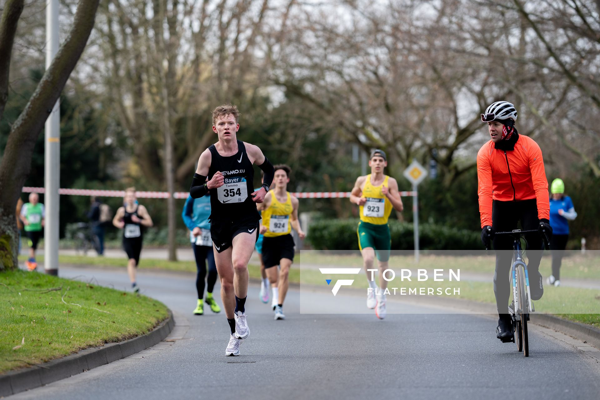 Tammo Doerner (SV Nordenham) am 06.03.2022 beim „Rund um das Bayer-Kreuz“ in Leverkusen