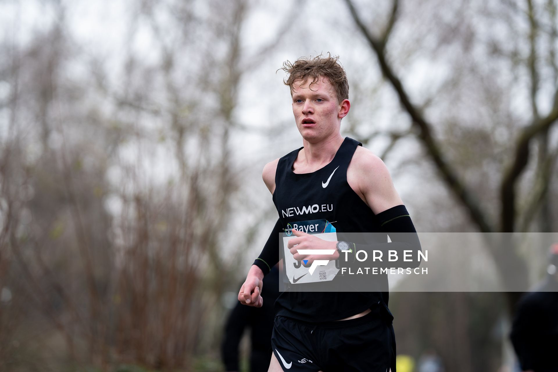 Tammo Doerner (SV Nordenham) am 06.03.2022 beim „Rund um das Bayer-Kreuz“ in Leverkusen