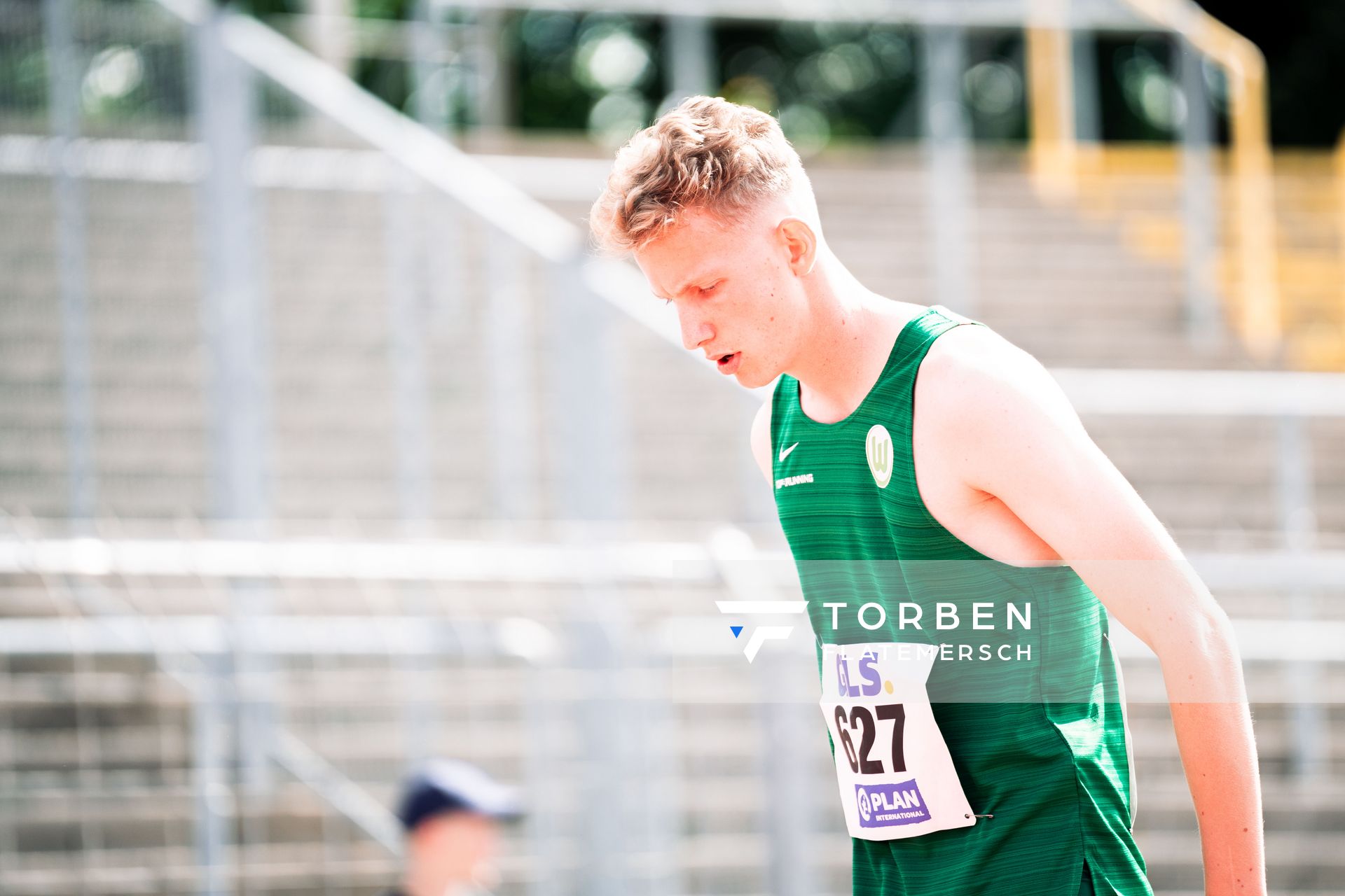 Louis Quarata (VfL Wolfsburg) am 15.07.2022 waehrend den deutschen Leichtathletik-Jugendmeisterschaften 2022 in Ulm