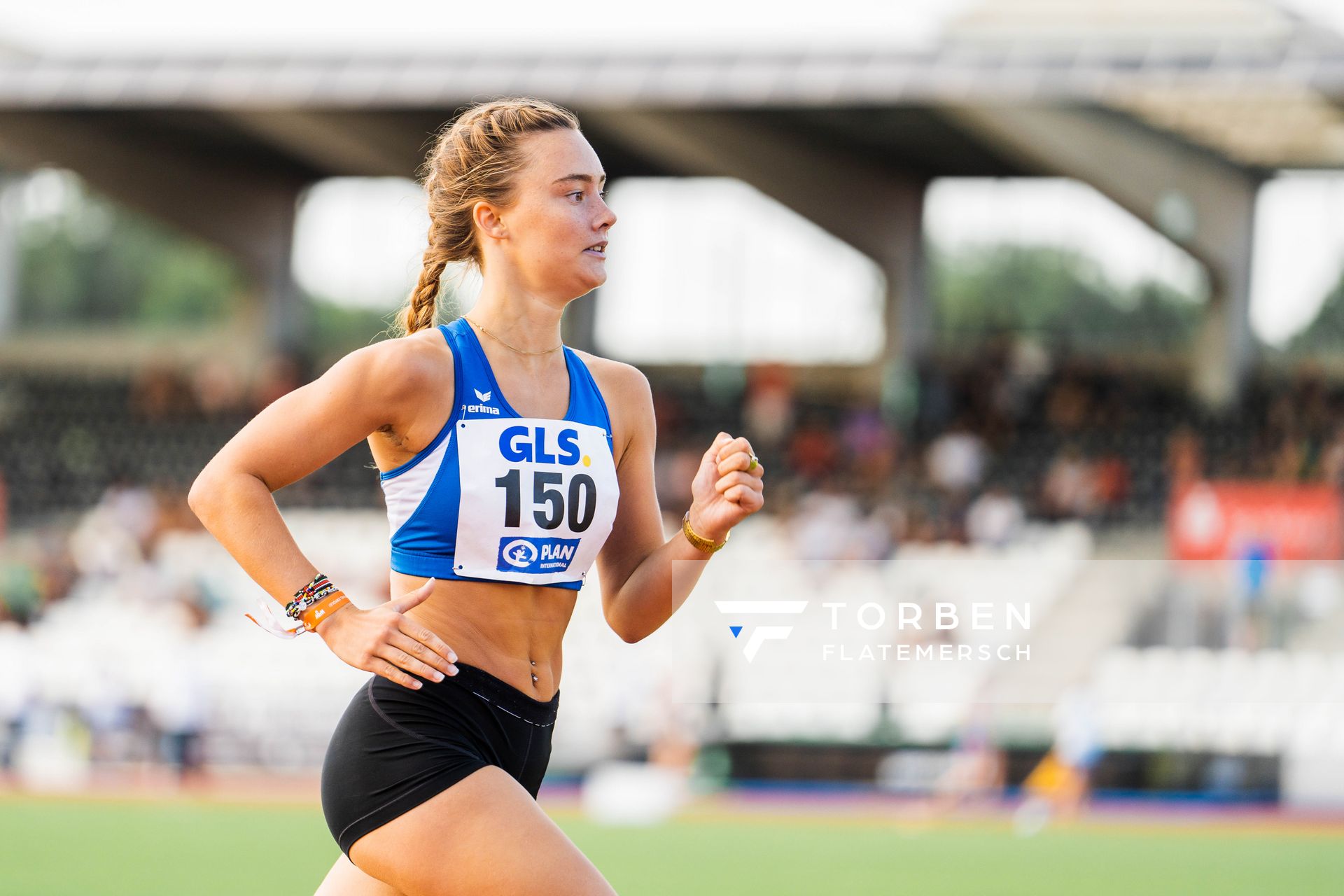 Romy Reineke (OSC Berlin) am 15.07.2022 waehrend den deutschen Leichtathletik-Jugendmeisterschaften 2022 in Ulm