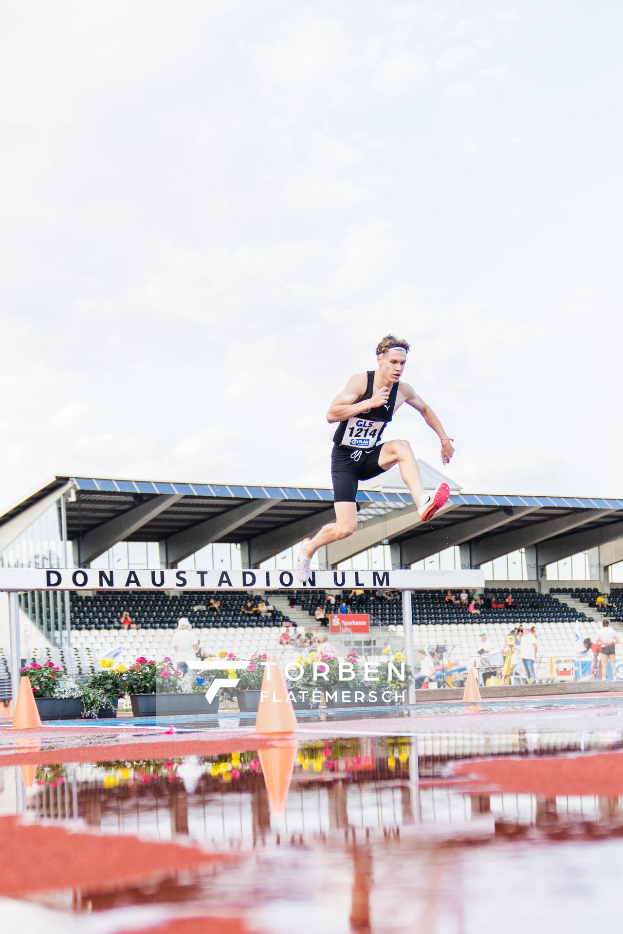 Kurt Lauer (LAZ Ludwigsburg) am 15.07.2022 waehrend den deutschen Leichtathletik-Jugendmeisterschaften 2022 in Ulm