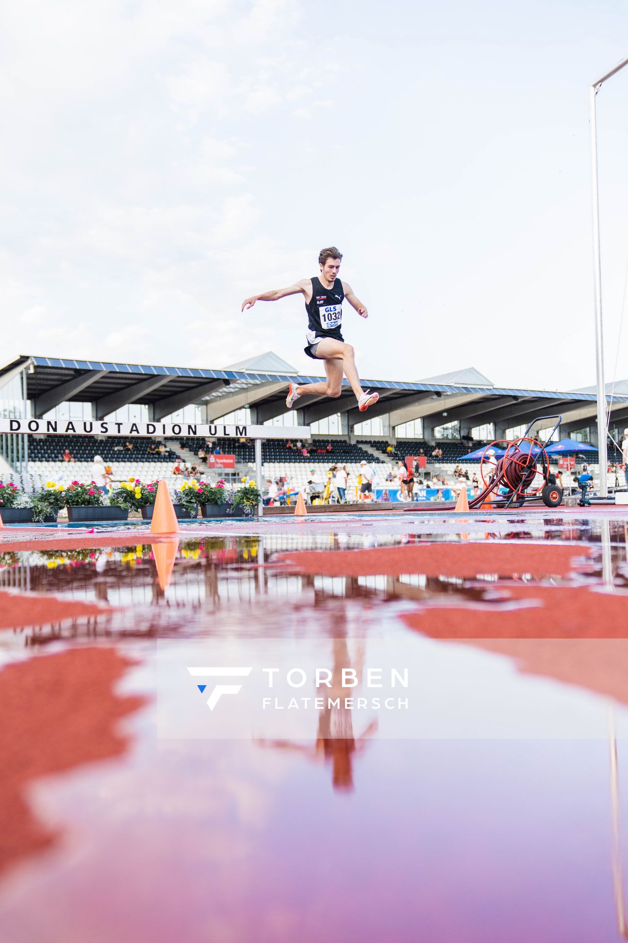 Robin Mueller (LC Top Team Thueringen) am 15.07.2022 waehrend den deutschen Leichtathletik-Jugendmeisterschaften 2022 in Ulm