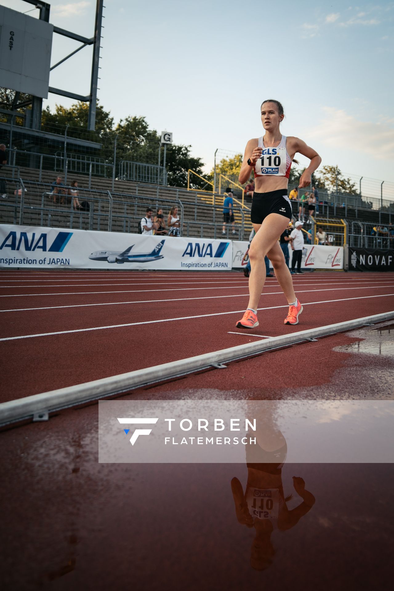 Lara Jolie Feigl (SC Potsdam) am 15.07.2022 waehrend den deutschen Leichtathletik-Jugendmeisterschaften 2022 in Ulm