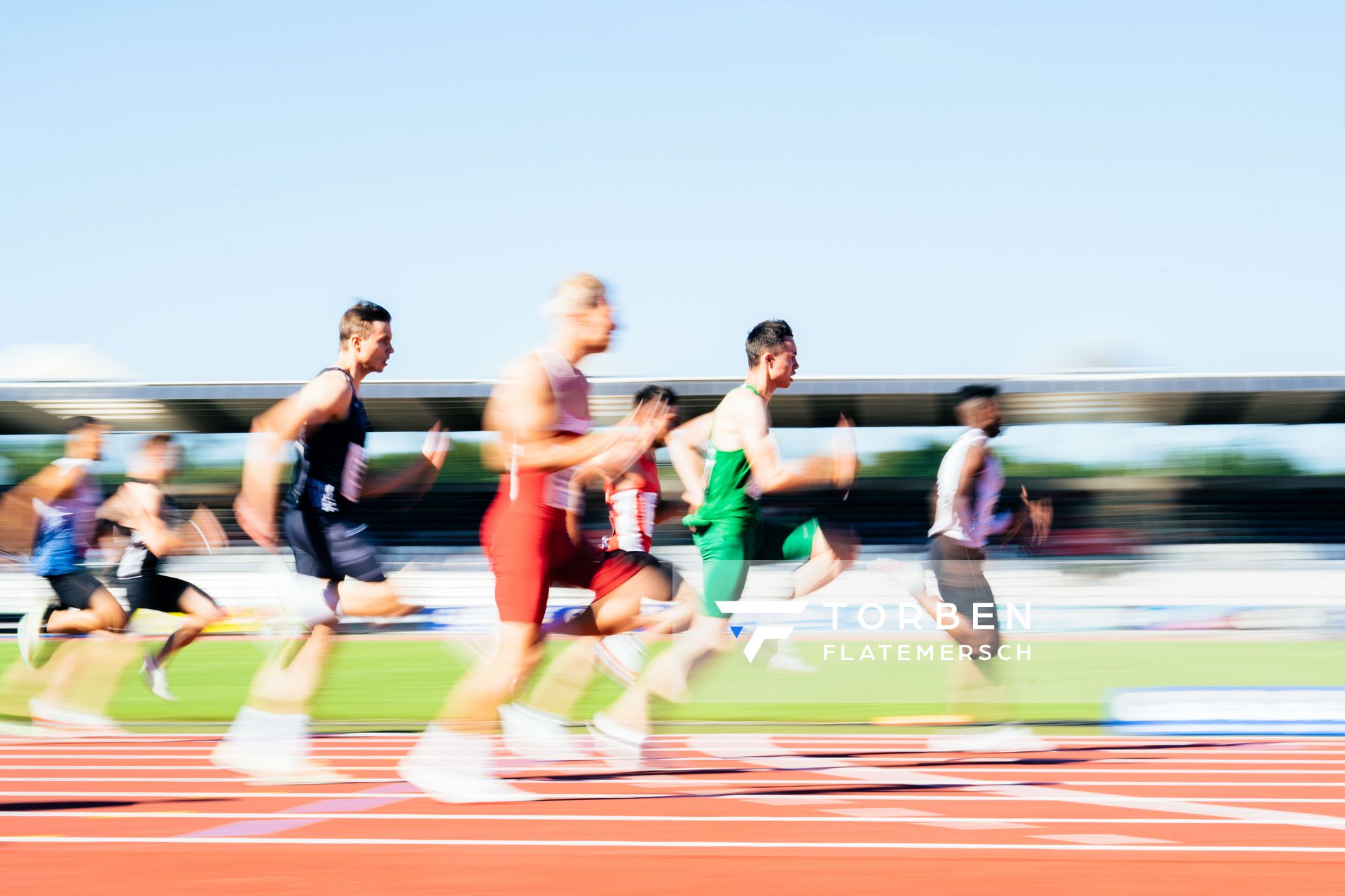 Tobias Morawietz (VfL Wolfsburg) am 16.07.2022 waehrend den deutschen Leichtathletik-Jugendmeisterschaften 2022 in Ulm