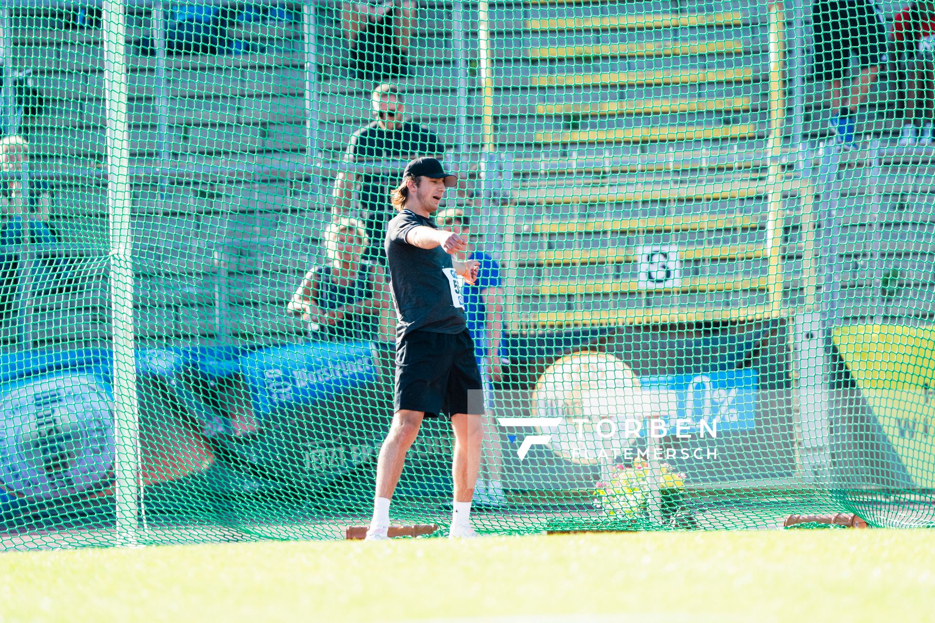 William Wolzenburg (SV Georgsheil) am 16.07.2022 waehrend den deutschen Leichtathletik-Jugendmeisterschaften 2022 in Ulm