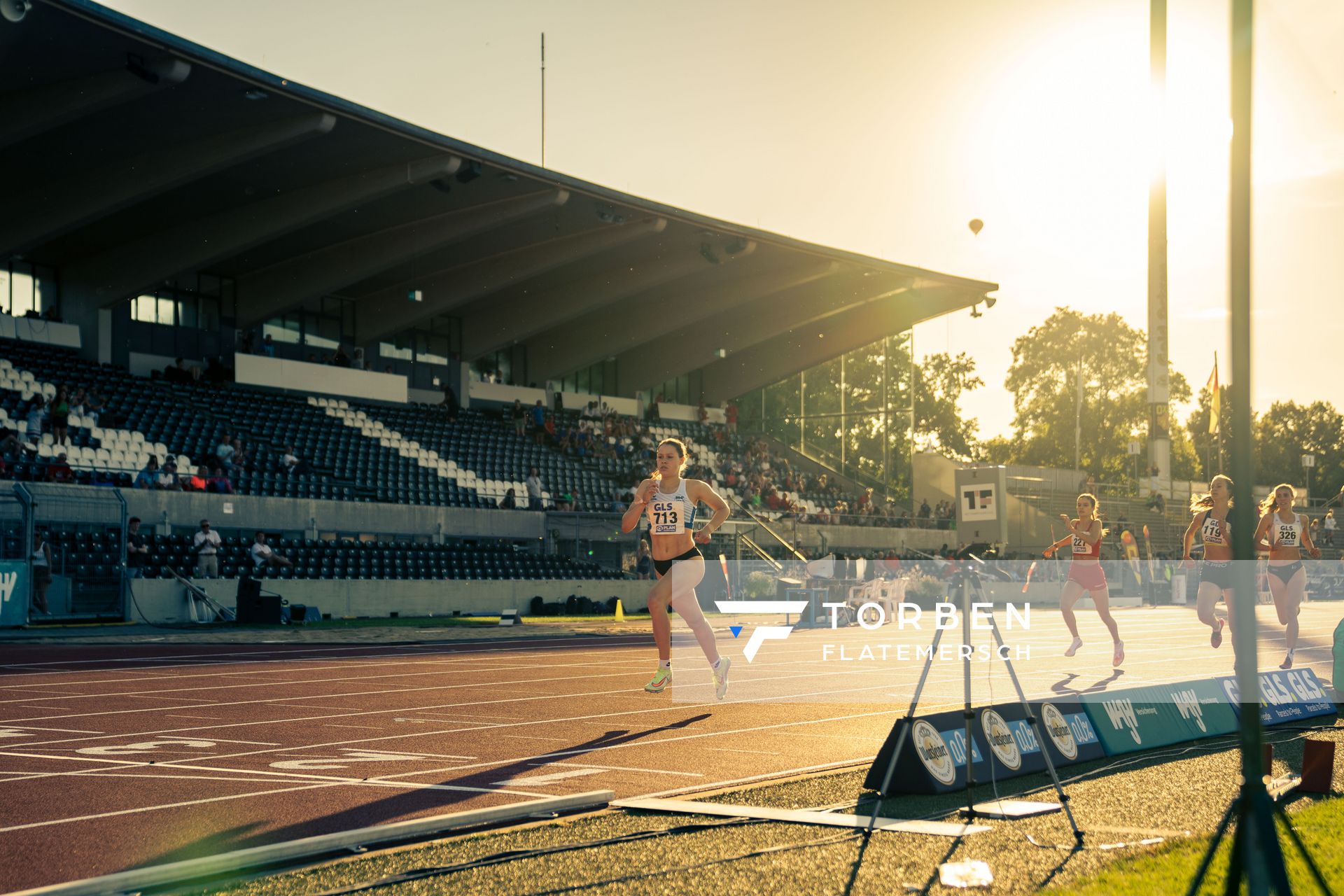 Emie Lotta Berger (mettmann-sport) am 16.07.2022 waehrend den deutschen Leichtathletik-Jugendmeisterschaften 2022 in Ulm
