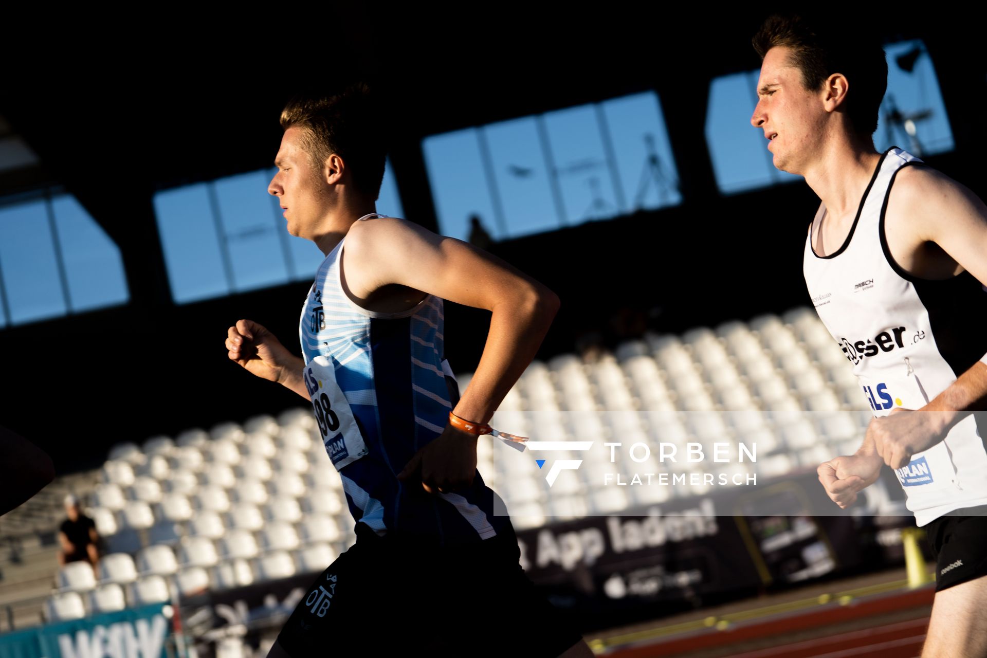 Jonas Kulgemeyer (OTB Osnabrueck) am 16.07.2022 waehrend den deutschen Leichtathletik-Jugendmeisterschaften 2022 in Ulm
