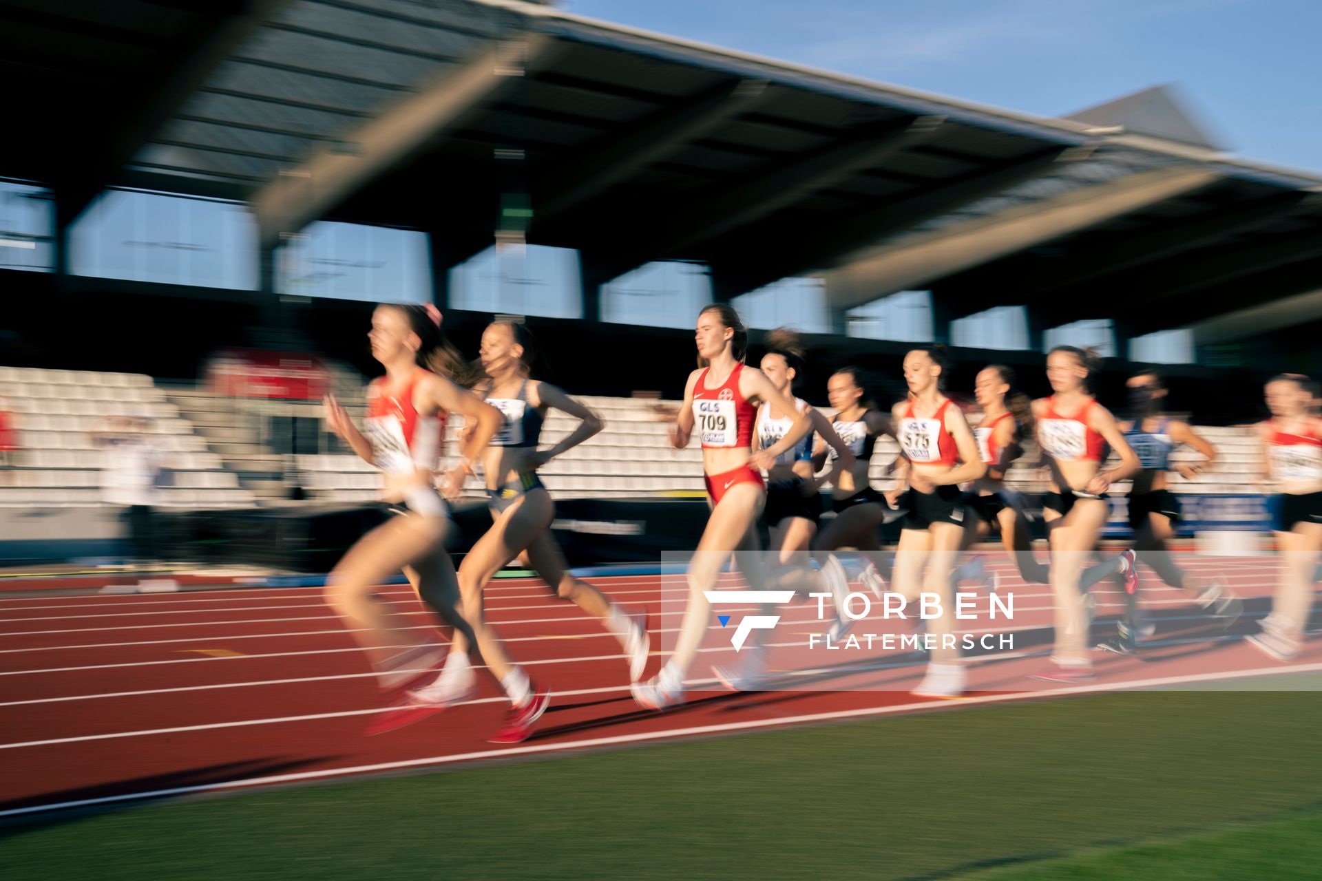 Amelie Klug (TSV Bayer 04 Leverkusen) am 16.07.2022 waehrend den deutschen Leichtathletik-Jugendmeisterschaften 2022 in Ulm