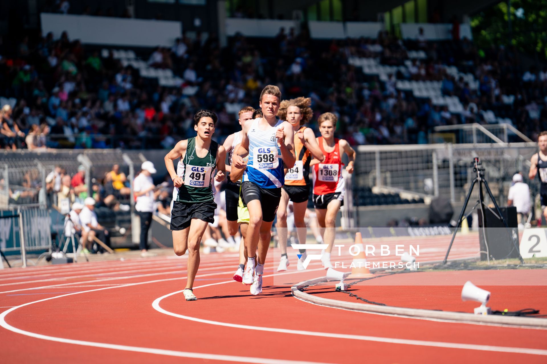 Jonas Kulgemeyer (OTB Osnabrueck) am 17.07.2022 waehrend den deutschen Leichtathletik-Jugendmeisterschaften 2022 in Ulm