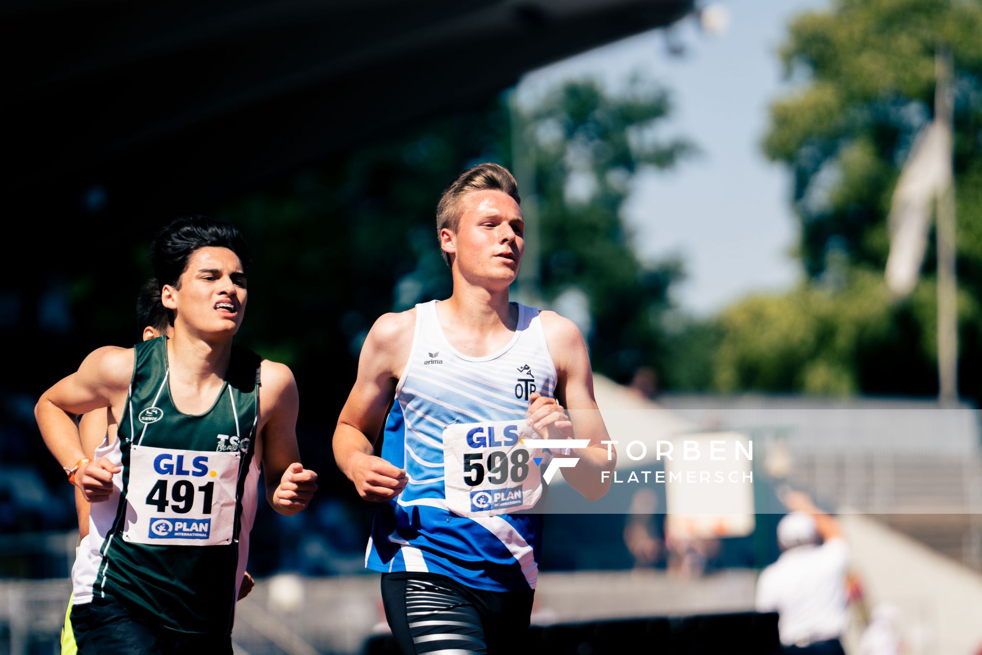 Jonas Kulgemeyer (OTB Osnabrueck) am 17.07.2022 waehrend den deutschen Leichtathletik-Jugendmeisterschaften 2022 in Ulm