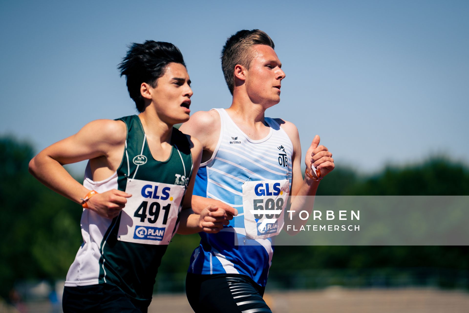 Jonas Kulgemeyer (OTB Osnabrueck) am 17.07.2022 waehrend den deutschen Leichtathletik-Jugendmeisterschaften 2022 in Ulm
