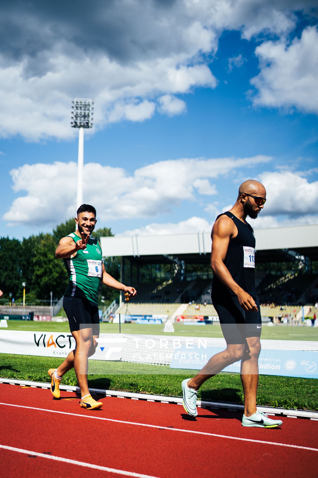 Deniz Almas (VfL Wolfsburg) am 06.08.2022 beim Lohrheide-Meeting im Lohrheidestadion in Bochum-Wattenscheid