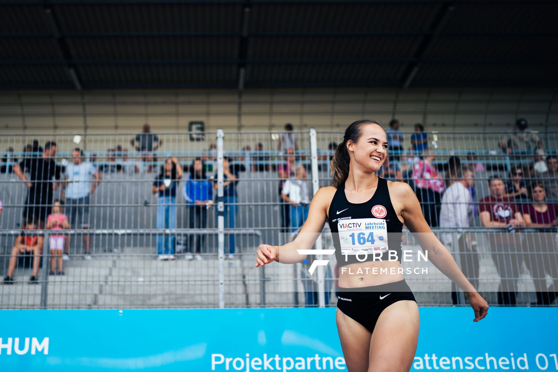 Sophie Ullrich (Eintracht Frankfurt e.V.) am 06.08.2022 beim Lohrheide-Meeting im Lohrheidestadion in Bochum-Wattenscheid