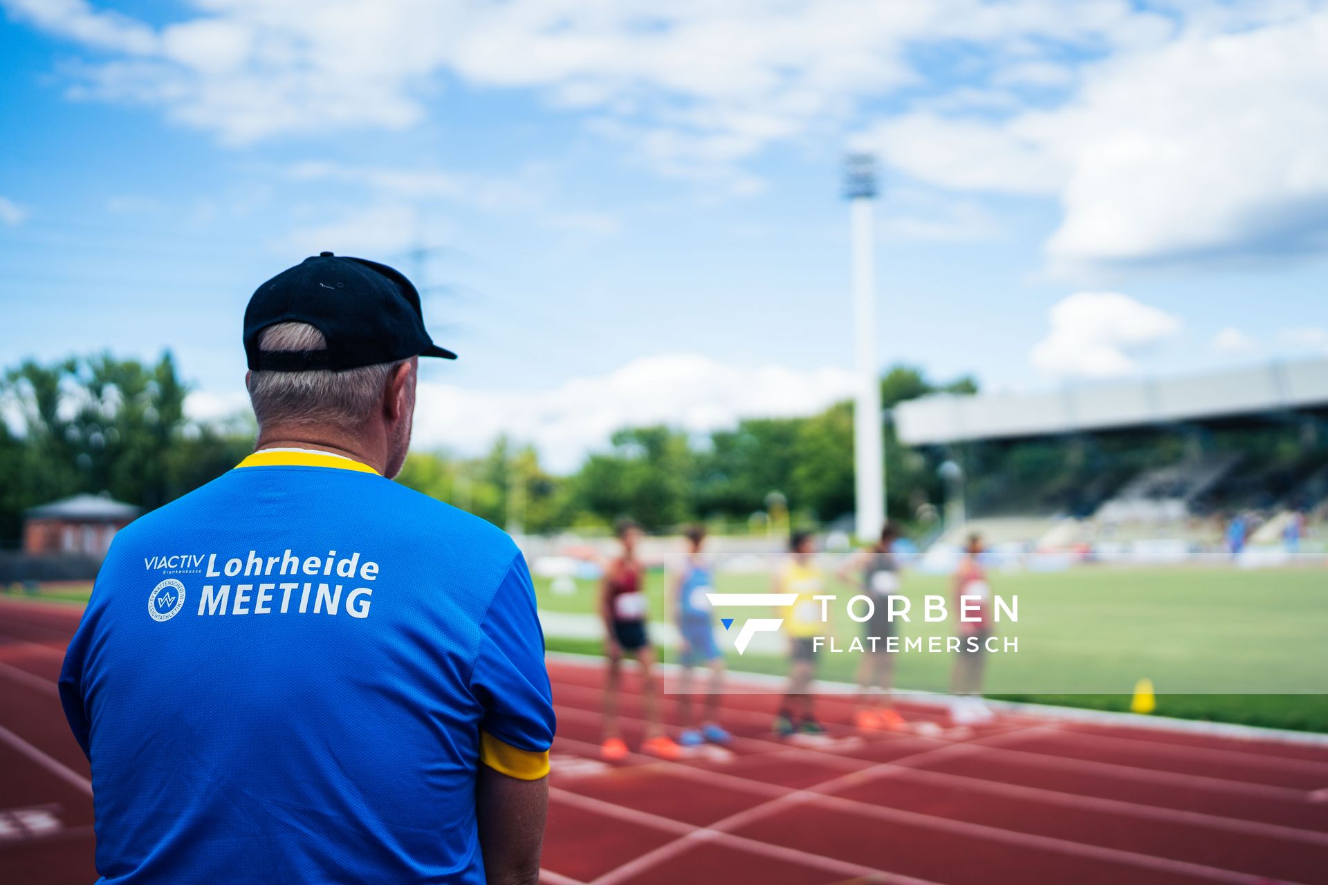 Wettkampfrichter Lohrheide Meeting am 06.08.2022 beim Lohrheide-Meeting im Lohrheidestadion in Bochum-Wattenscheid