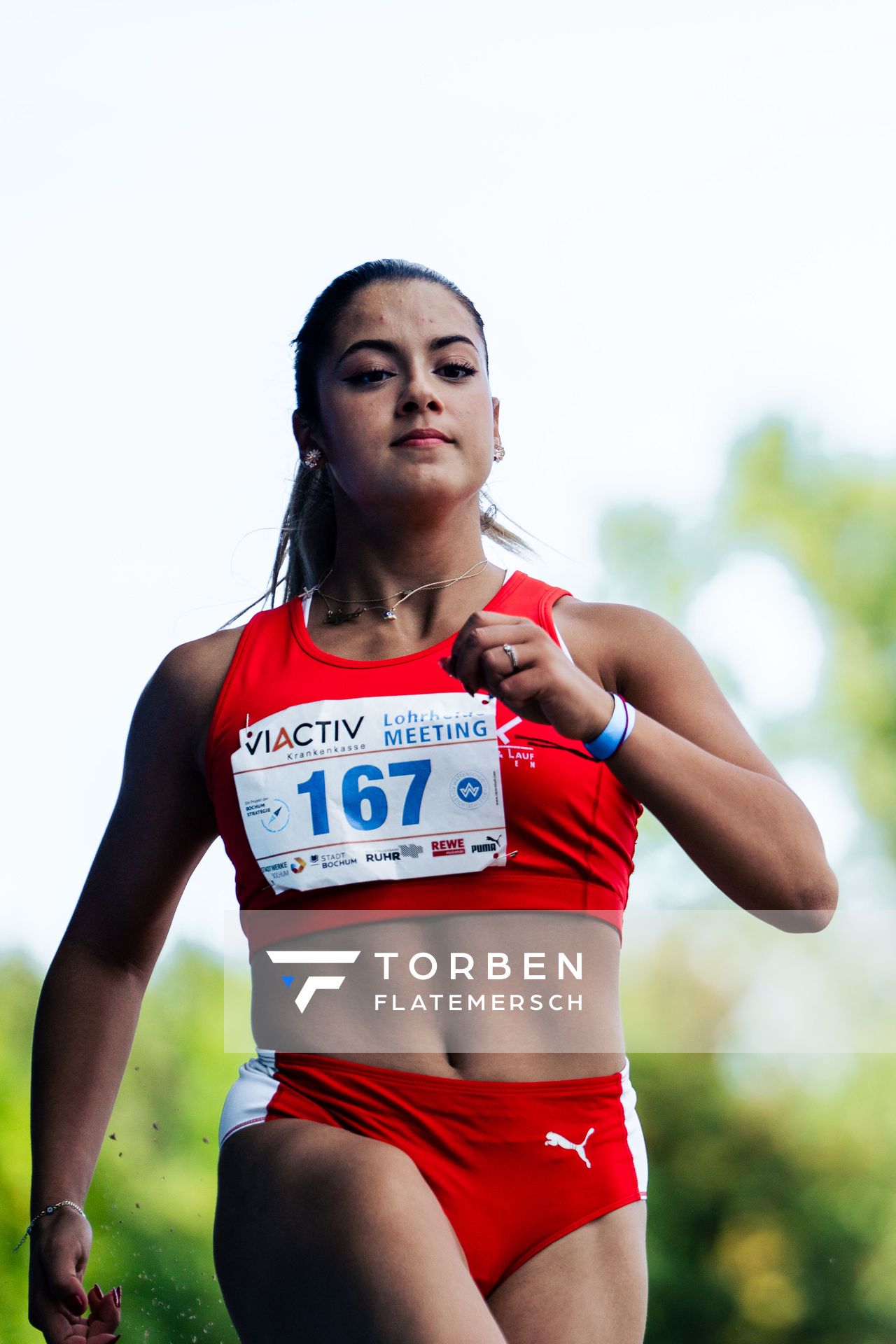 Ilayda Soukri (LG Nord Berlin) im Dreisprung am 06.08.2022 beim Lohrheide-Meeting im Lohrheidestadion in Bochum-Wattenscheid