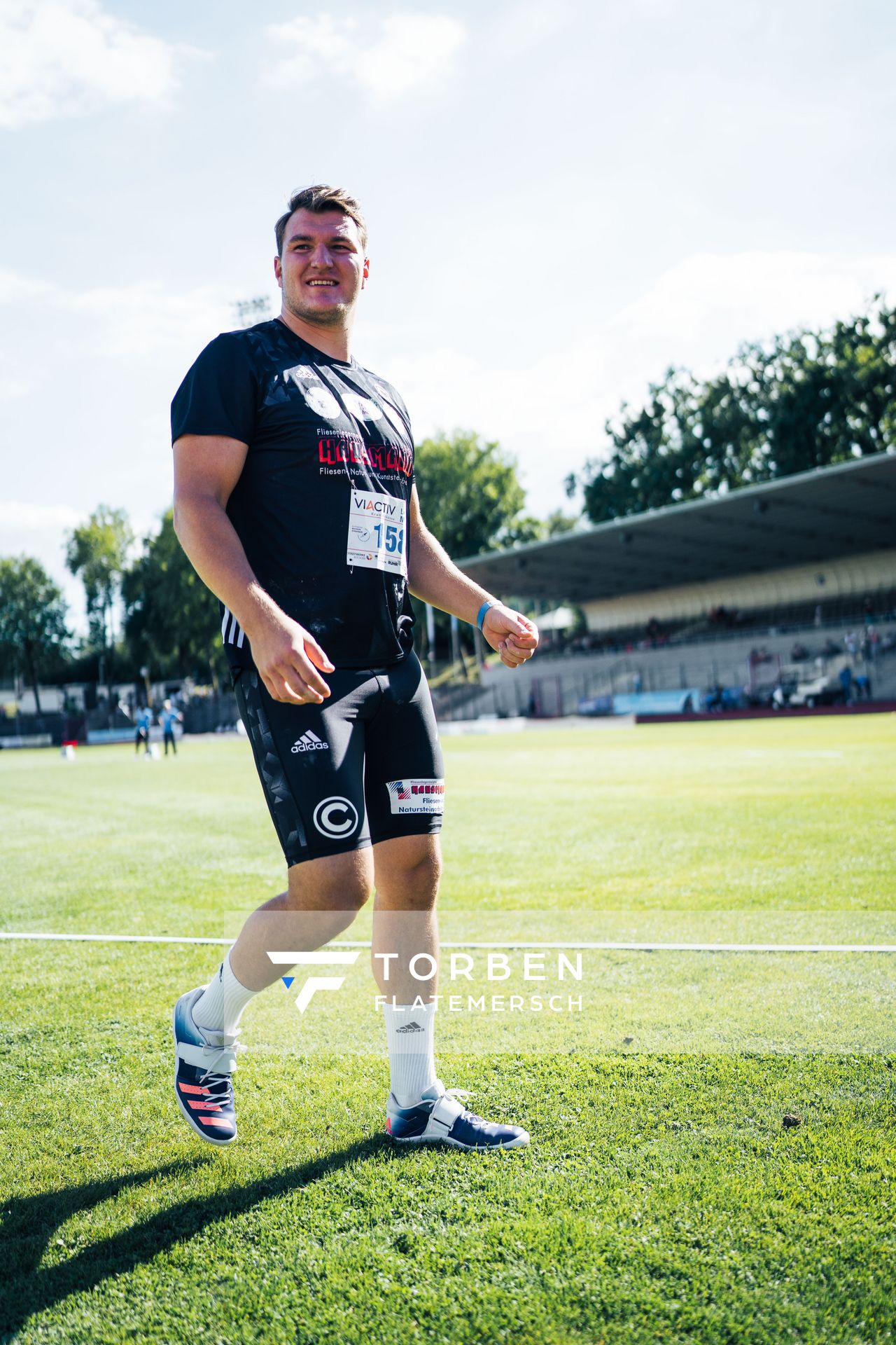 Torben Brandt (SCC Berlin) am 06.08.2022 beim Lohrheide-Meeting im Lohrheidestadion in Bochum-Wattenscheid