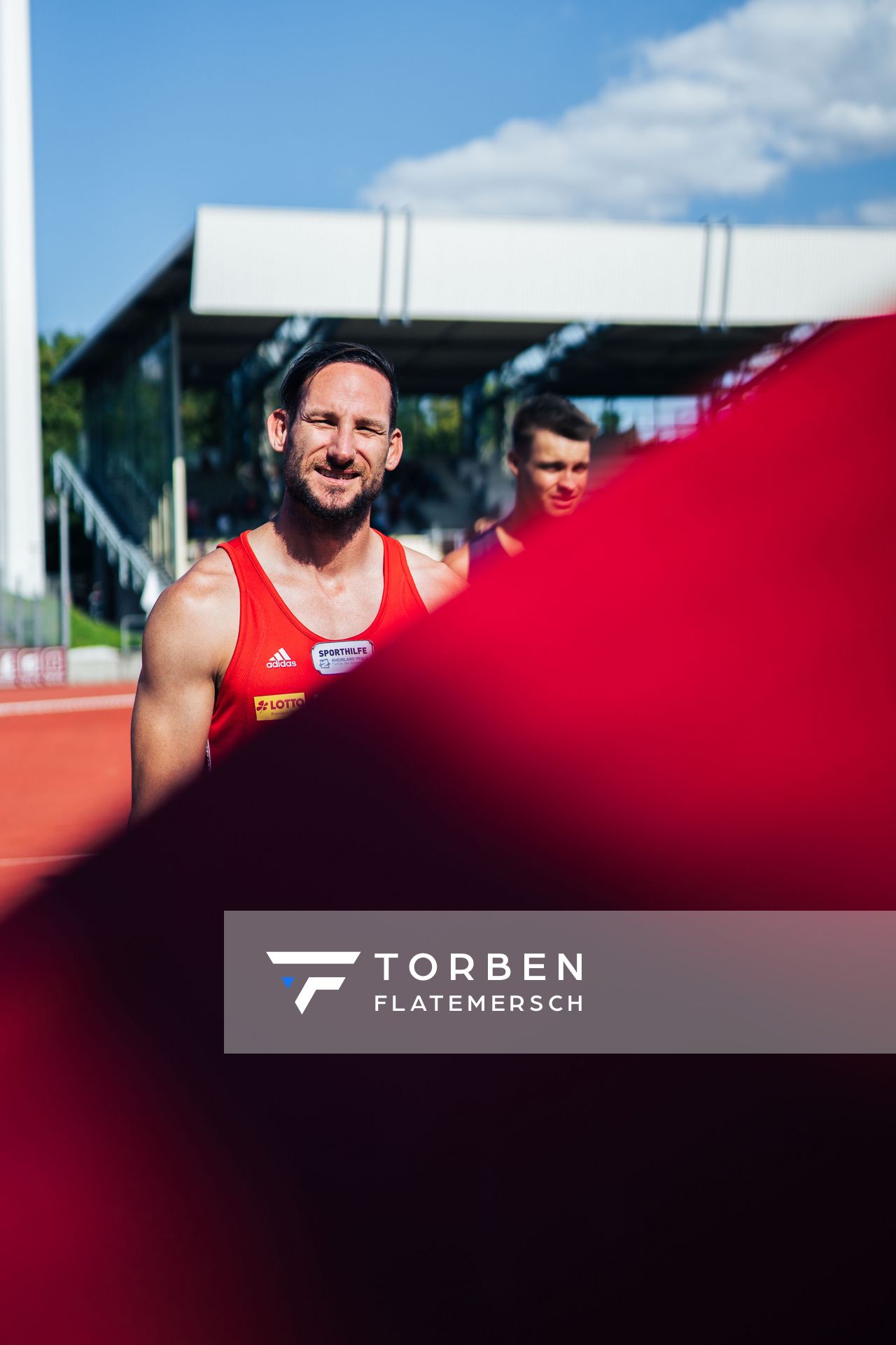 Kai Kazmirek (LG Rhein-Wied) am 06.08.2022 beim Lohrheide-Meeting im Lohrheidestadion in Bochum-Wattenscheid