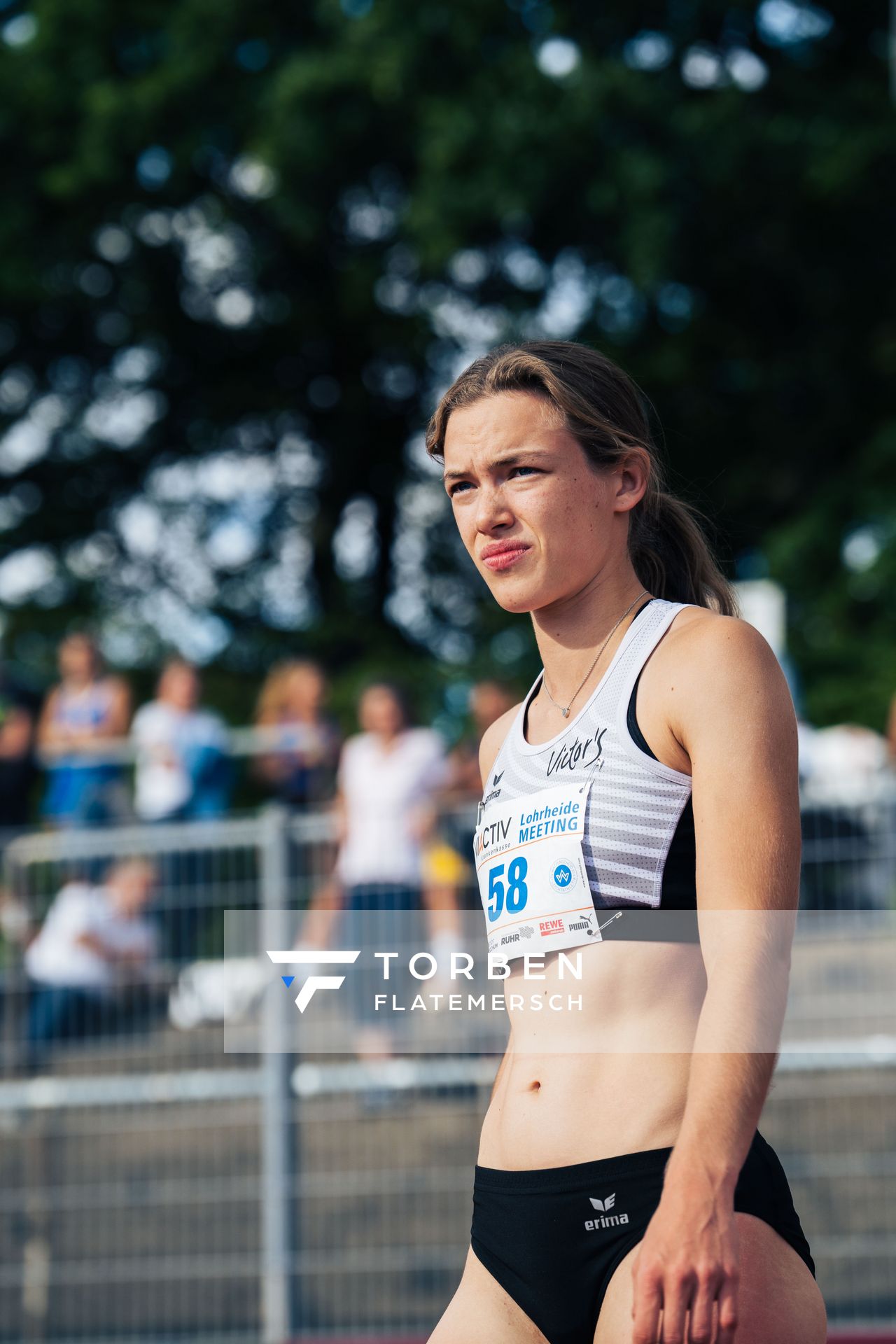 Lea Halmans (SV GO! Saar 05) beim Hochsprung am 06.08.2022 beim Lohrheide-Meeting im Lohrheidestadion in Bochum-Wattenscheid