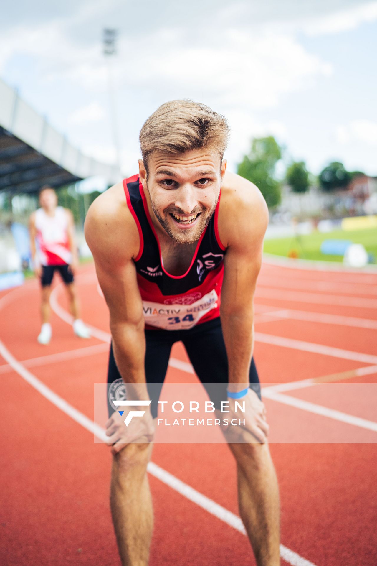 Fabian Dammermann (LG Osnabrueck) am 06.08.2022 beim Lohrheide-Meeting im Lohrheidestadion in Bochum-Wattenscheid