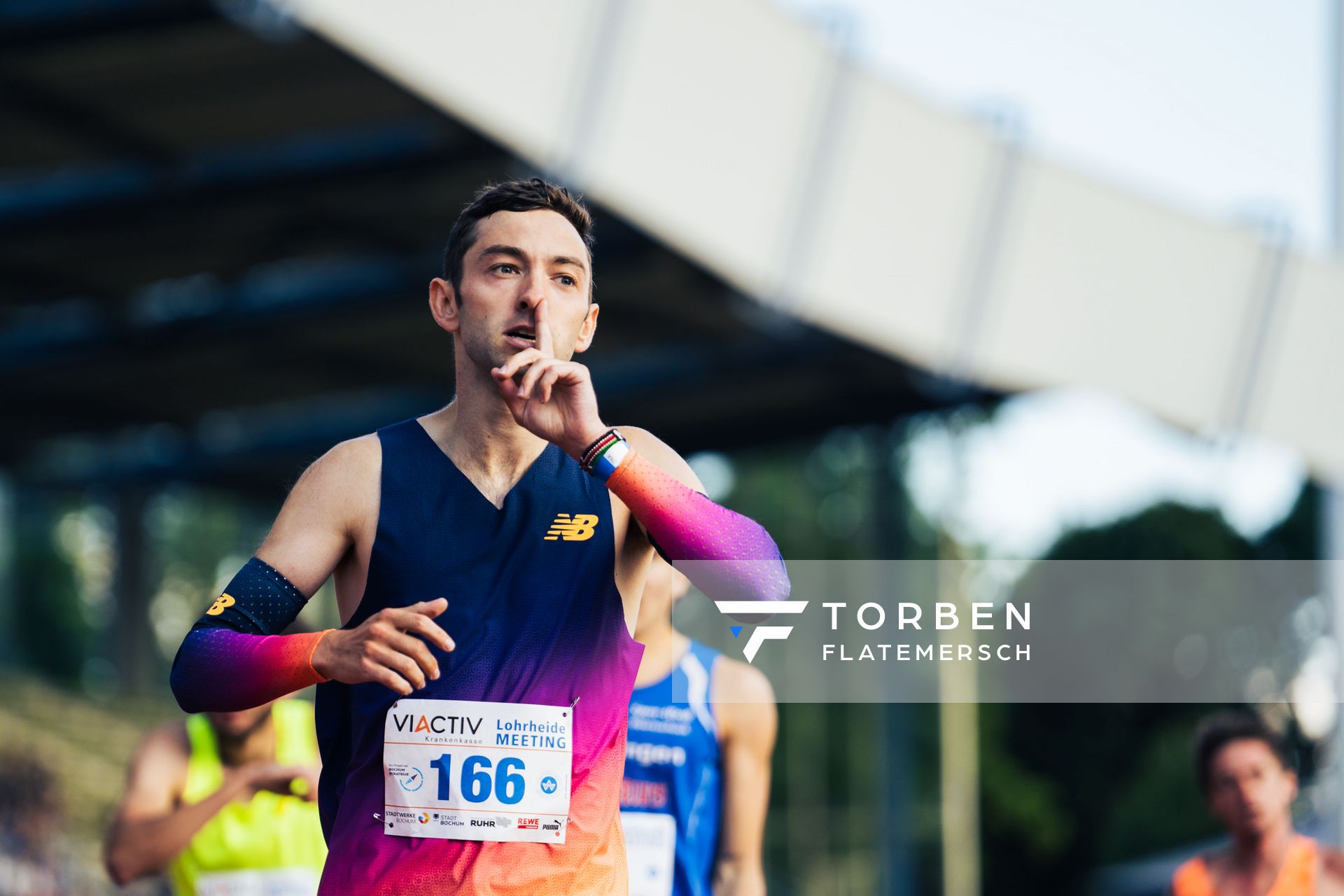 Maximilian Thorwirth (SFD 75 Duesseldorf-Sued) am 06.08.2022 beim Lohrheide-Meeting im Lohrheidestadion in Bochum-Wattenscheid