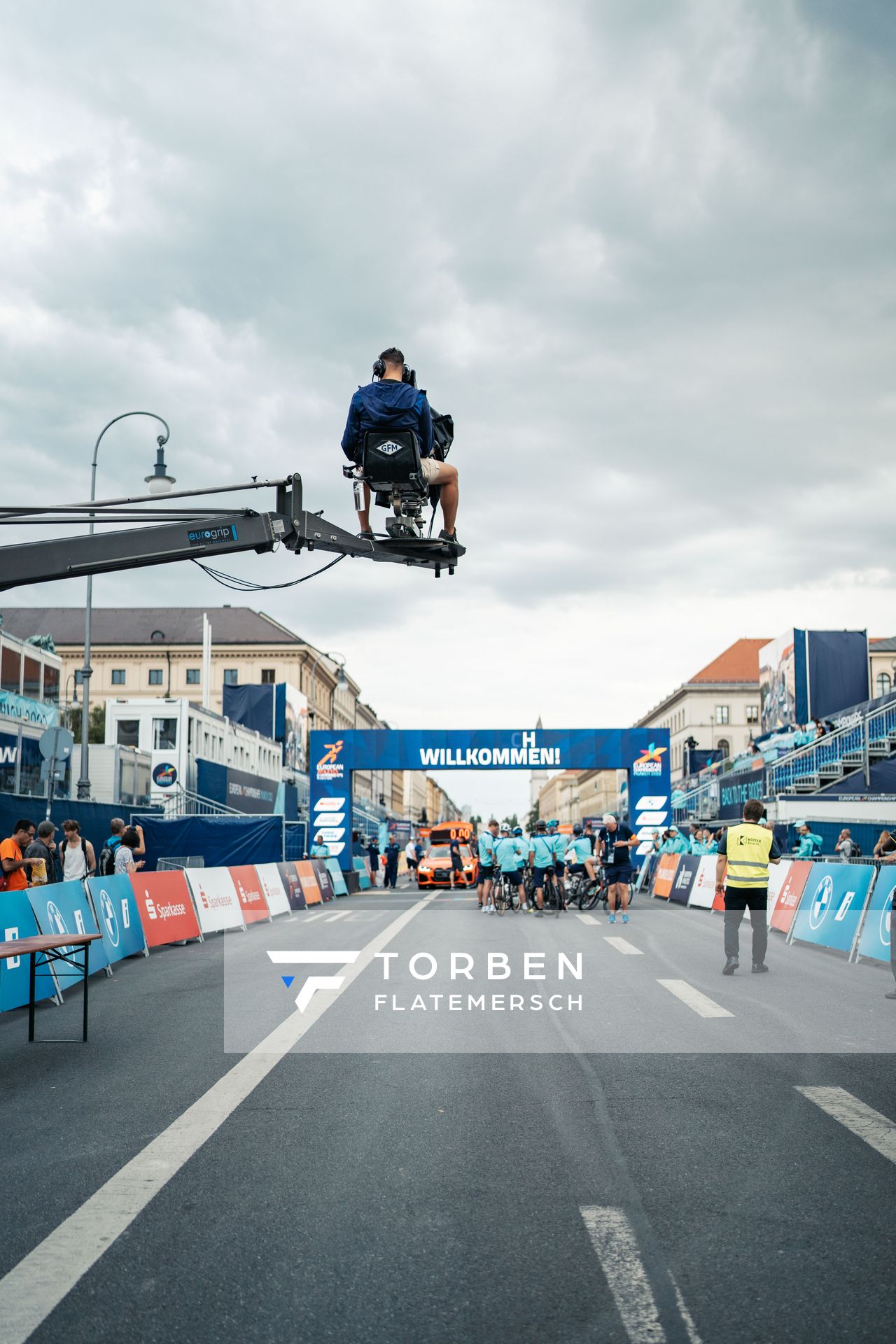 Marathon am 15.08.2022 bei den Leichtathletik-Europameisterschaften in Muenchen