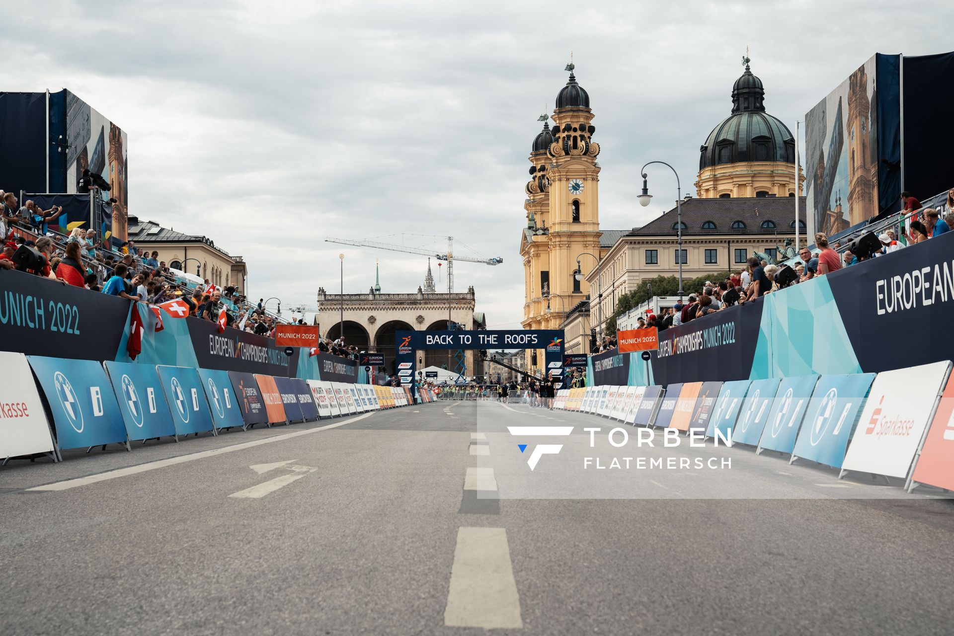 Marathon am 15.08.2022 bei den Leichtathletik-Europameisterschaften in Muenchen