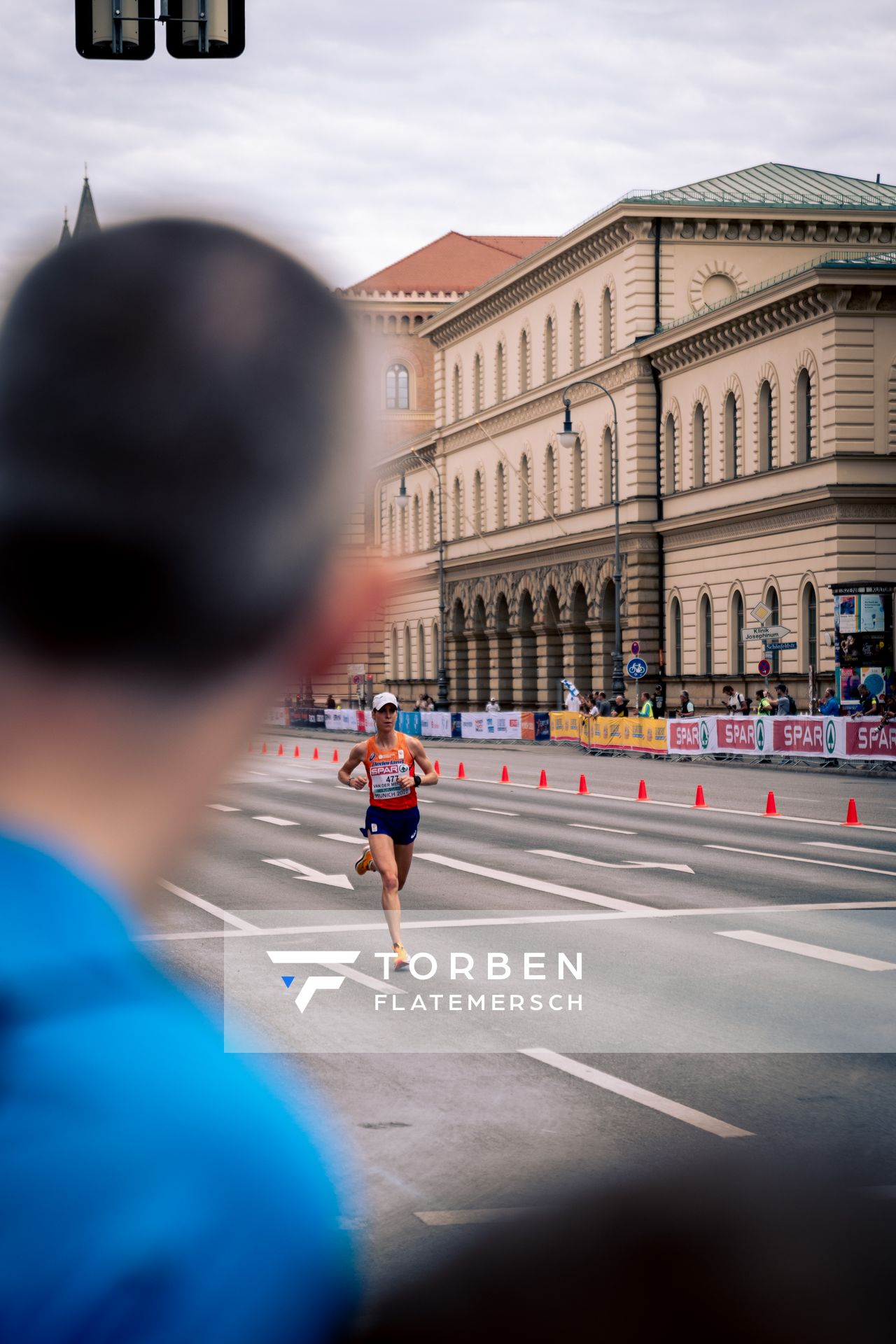 Ruth van der Meijden (NED); Marathon am 15.08.2022 bei den Leichtathletik-Europameisterschaften in Muenchen