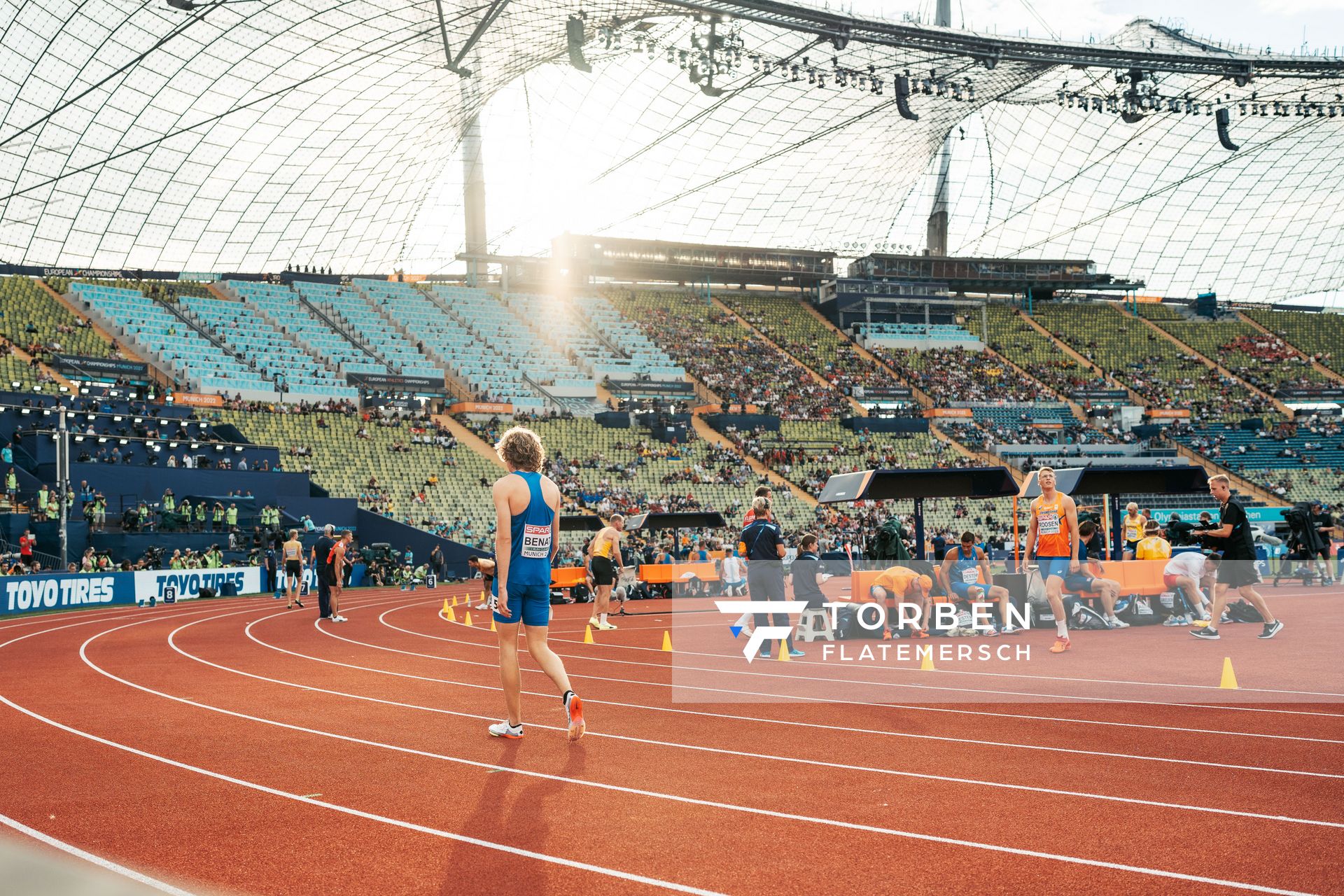 Lorenzo Benati (ITA) am 15.08.2022 bei den Leichtathletik-Europameisterschaften in Muenchen