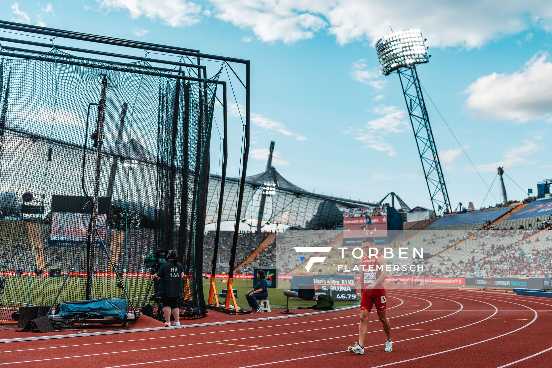 Manuel Guijarro (ESP) am 15.08.2022 bei den Leichtathletik-Europameisterschaften in Muenchen