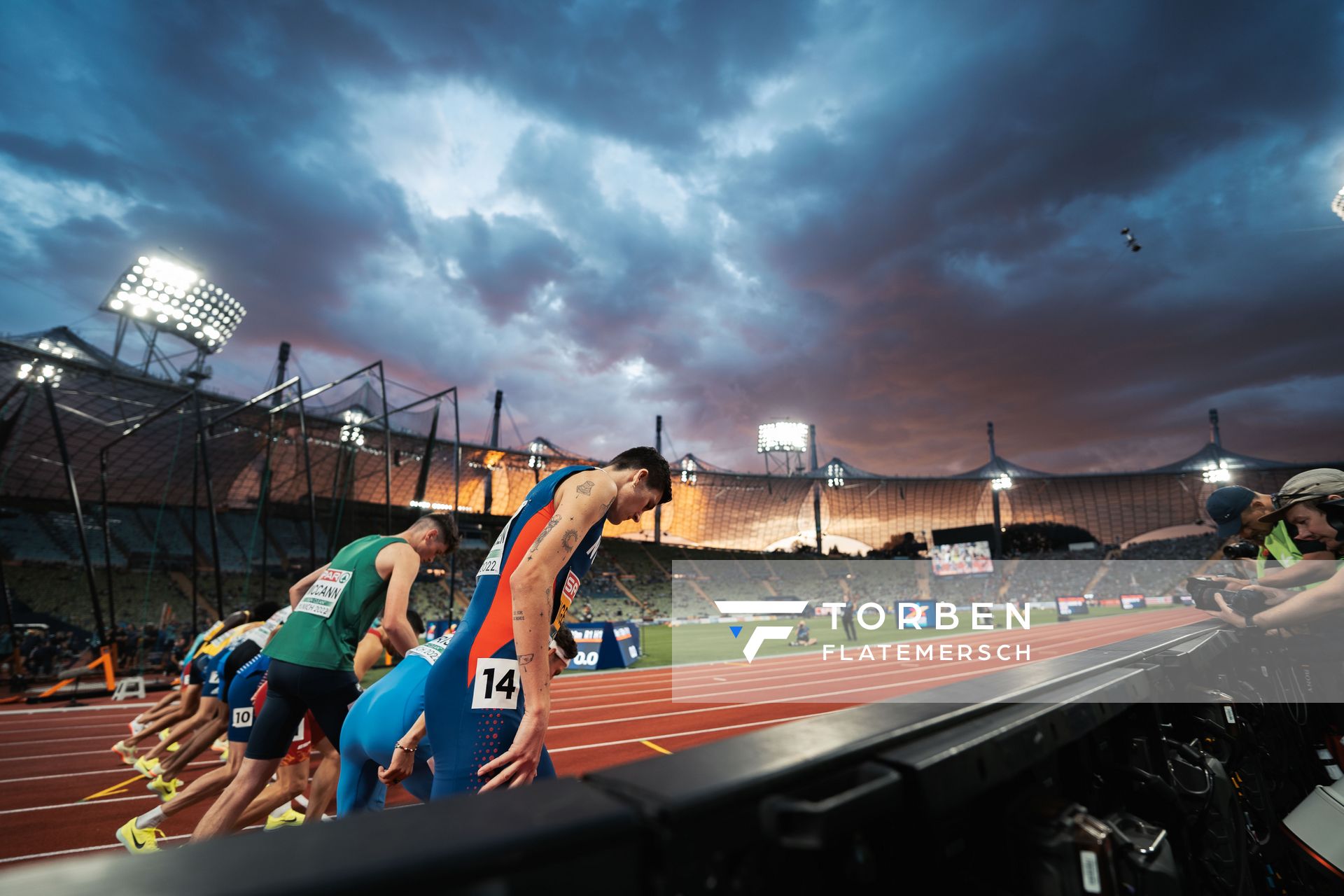 Jakob Ingebrigtsen (NOR) am 15.08.2022 bei den Leichtathletik-Europameisterschaften in Muenchen