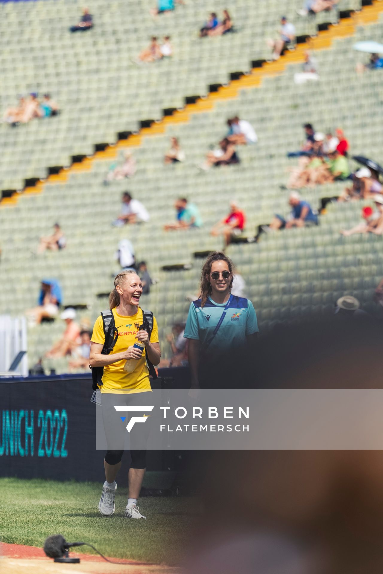 Neele Eckhardt (GER) am 17.08.2022 bei den Leichtathletik-Europameisterschaften in Muenchen