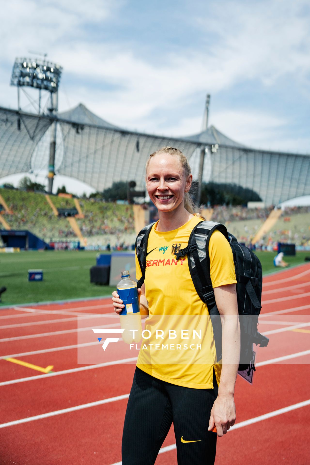 Neele Eckhardt (GER) am 17.08.2022 bei den Leichtathletik-Europameisterschaften in Muenchen