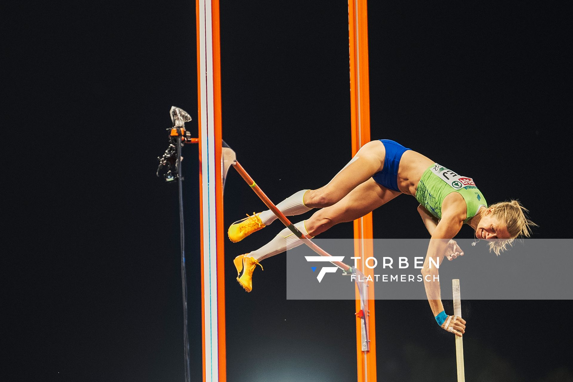 Wilma Murto (FIN) am 7.08.2022 bei den Leichtathletik-Europameisterschaften in Muenchen