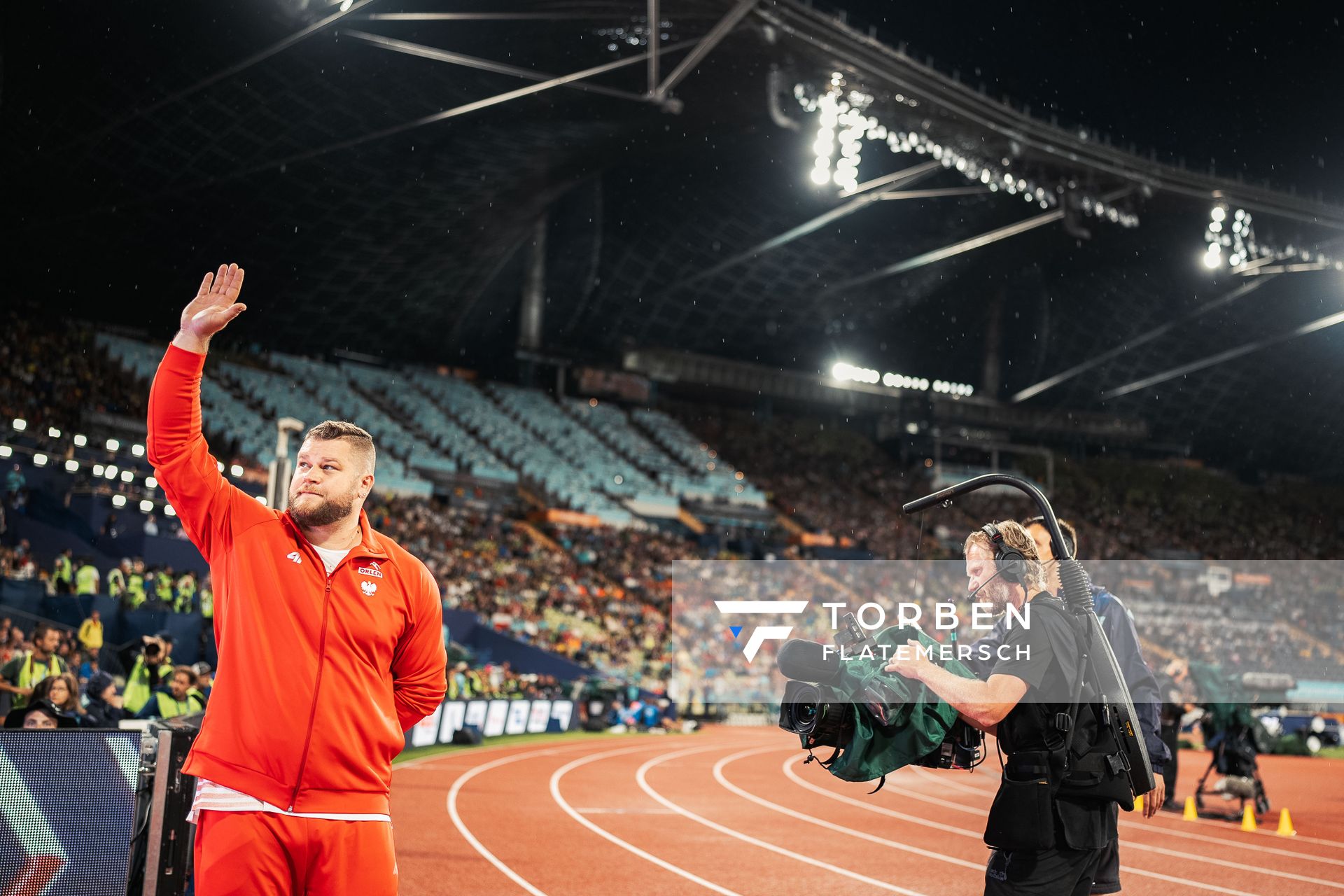 Pawel Fajdek (POL) am 18.08.2022 bei den Leichtathletik-Europameisterschaften in Muenchen