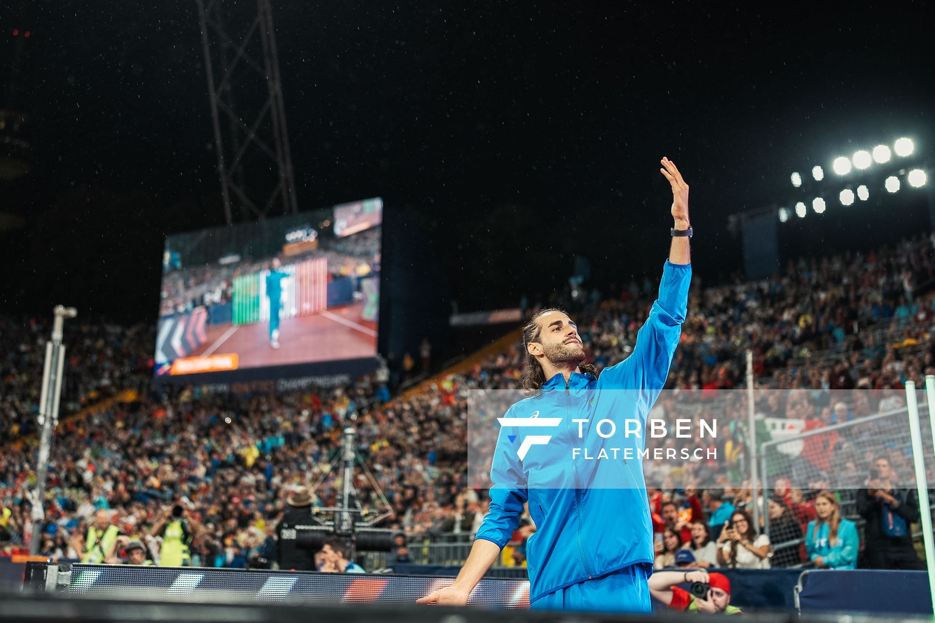 Marco Fassinotti (ITA) am 18.08.2022 bei den Leichtathletik-Europameisterschaften in Muenchen