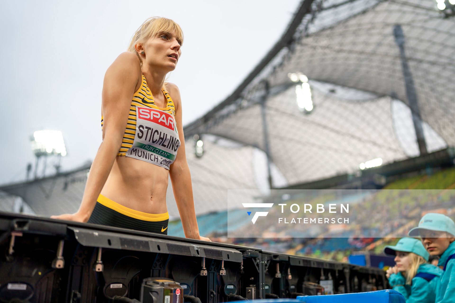 Bianca Stichling (GER) am 19.08.2022 bei den Leichtathletik-Europameisterschaften in Muenchen