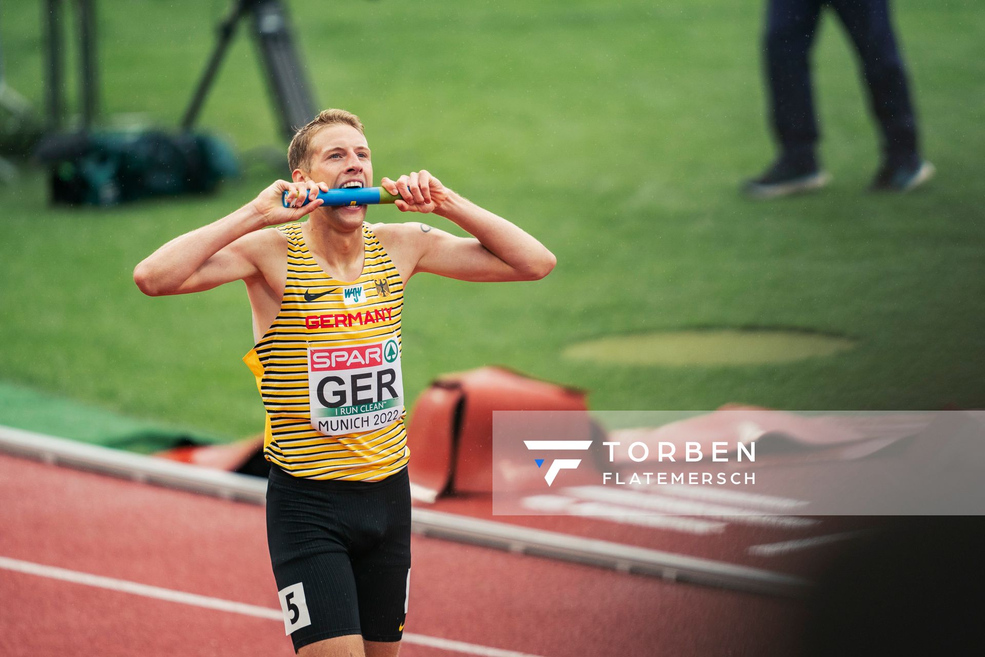 Manuel Sanders (GER) am 19.08.2022 bei den Leichtathletik-Europameisterschaften in Muenchen