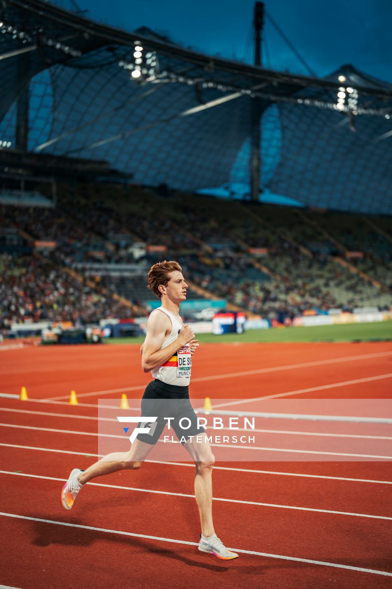 Tibo De Smet (BEL) am 19.08.2022 bei den Leichtathletik-Europameisterschaften in Muenchen