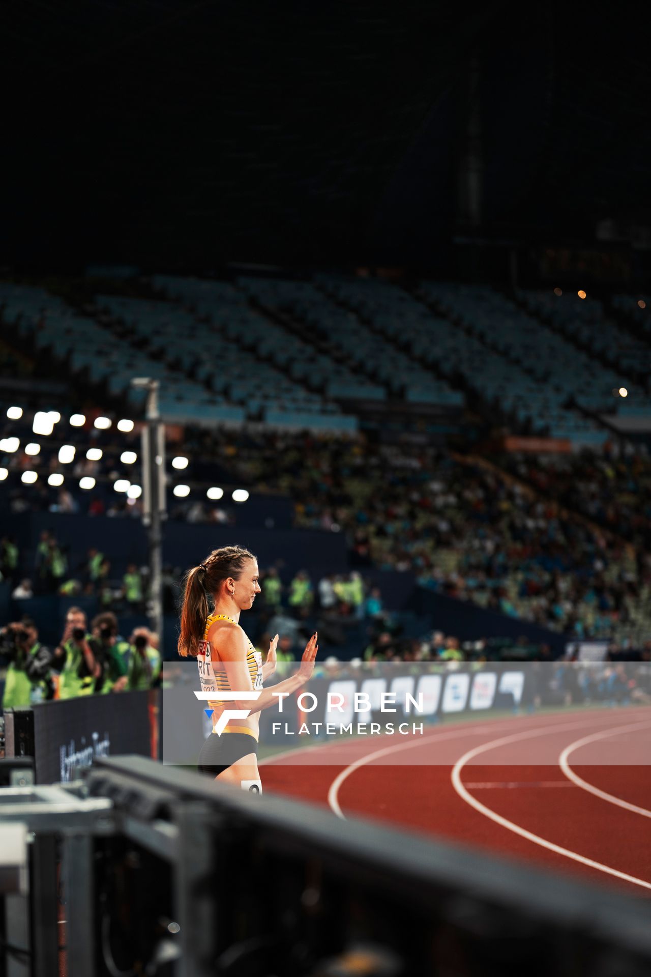 Katharina Trost (GER) am 19.08.2022 bei den Leichtathletik-Europameisterschaften in Muenchen