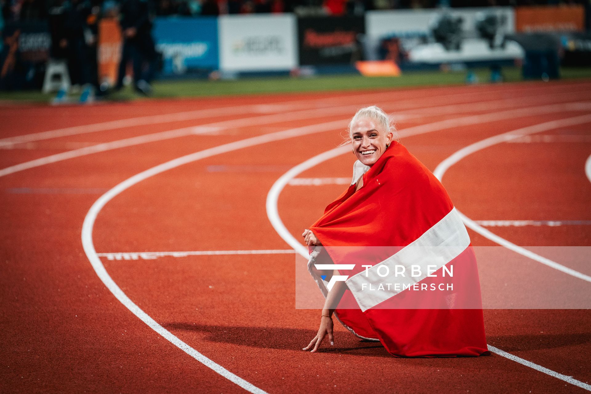 Ida Karstoft (DEN) am 19.08.2022 bei den Leichtathletik-Europameisterschaften in Muenchen