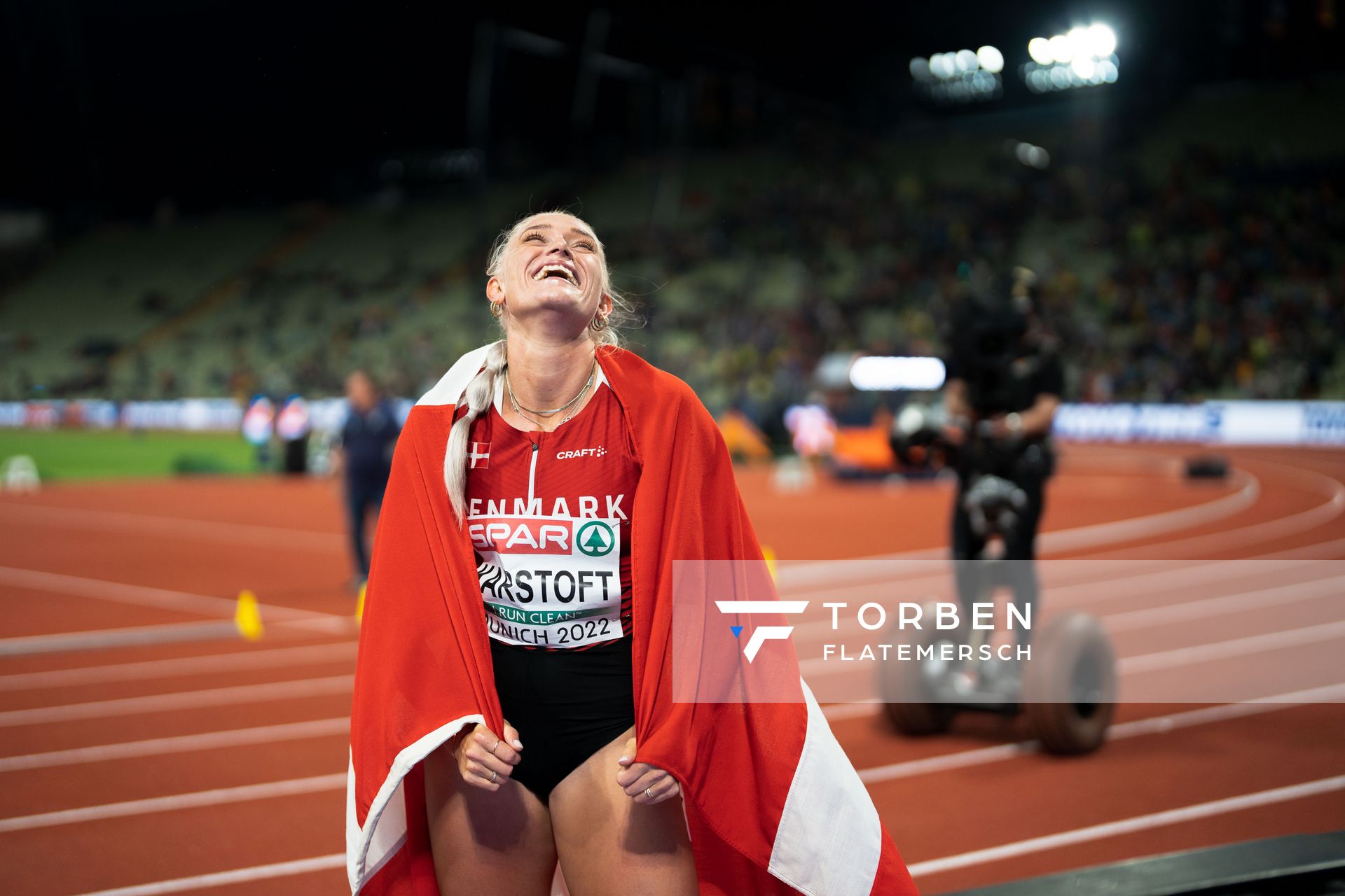 Ida Karstoft (DEN) am 19.08.2022 bei den Leichtathletik-Europameisterschaften in Muenchen