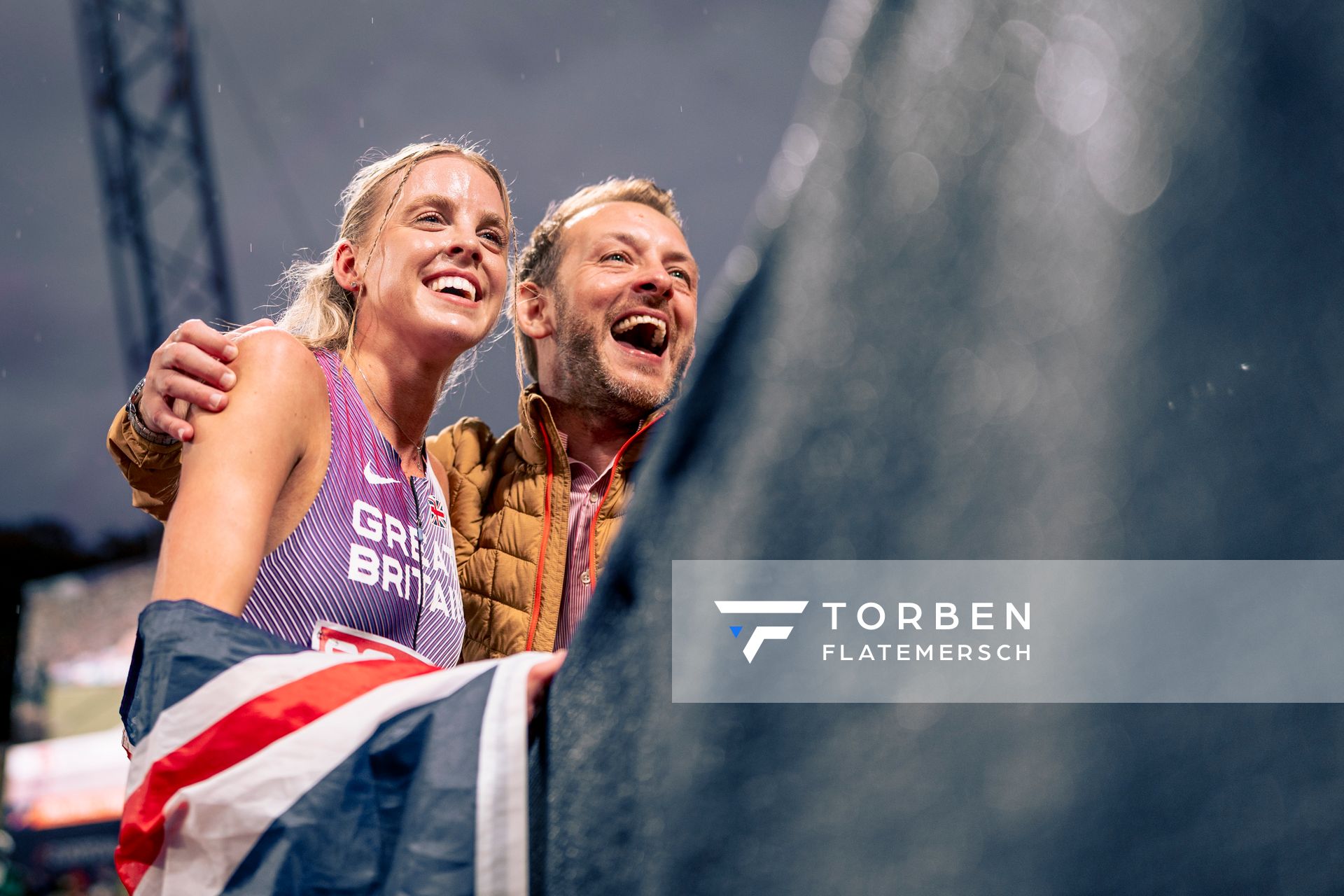 Keely Hodgkinson (GBR) am 20.08.2022 bei den Leichtathletik-Europameisterschaften in Muenchen