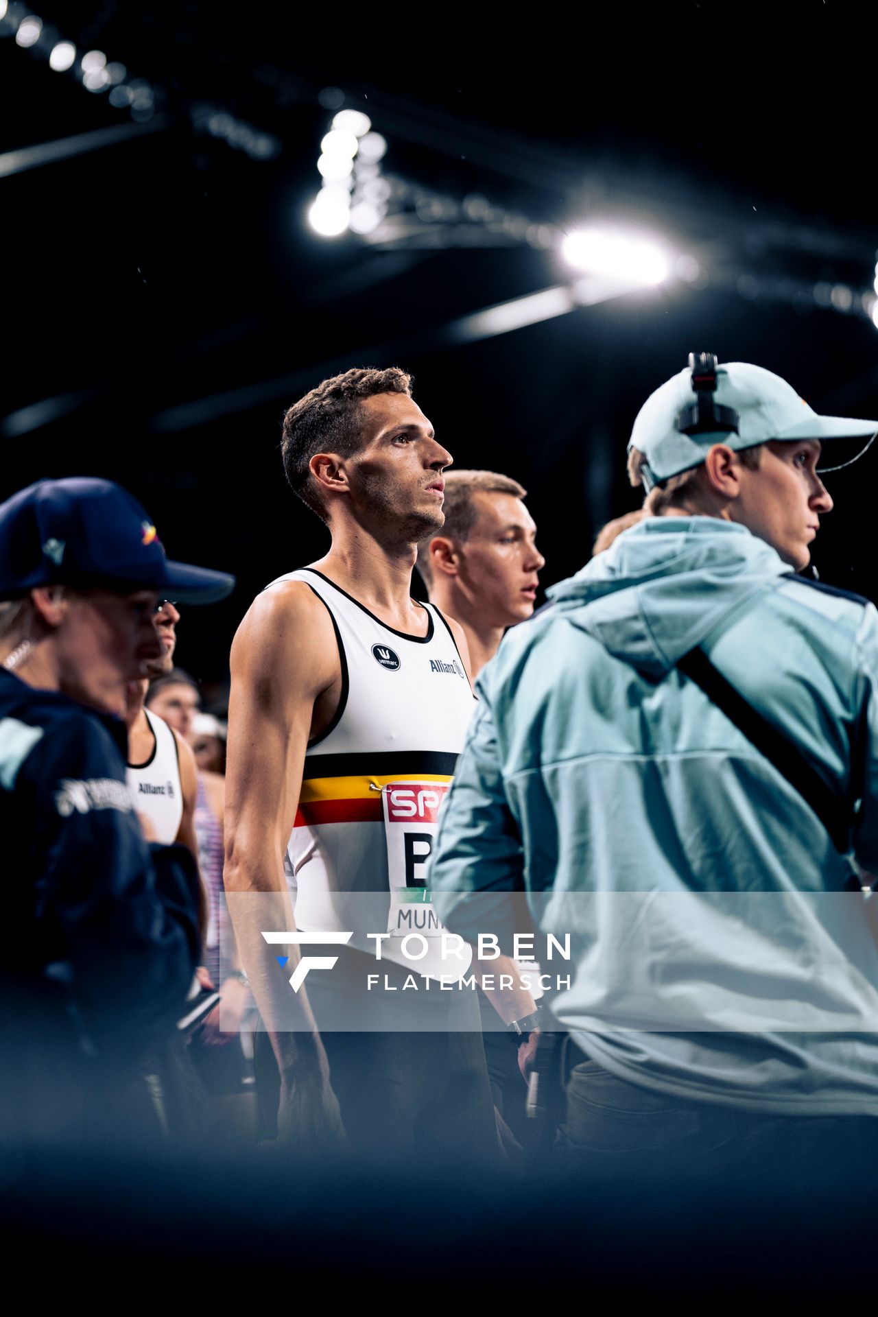 Dylan Borlee (BEL) am 20.08.2022 bei den Leichtathletik-Europameisterschaften in Muenchen