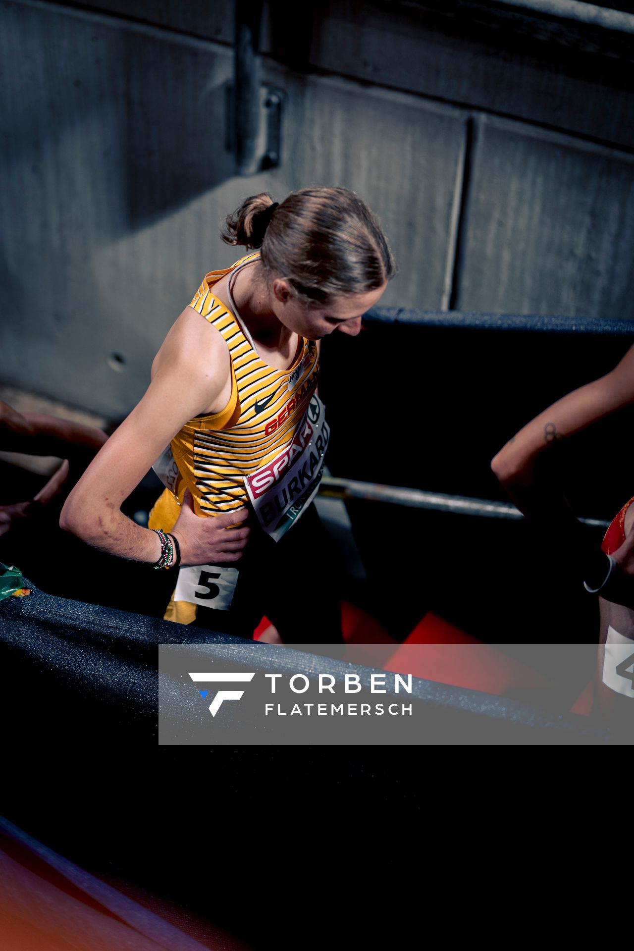 Elena Burkard (GER) am 20.08.2022 bei den Leichtathletik-Europameisterschaften in Muenchen