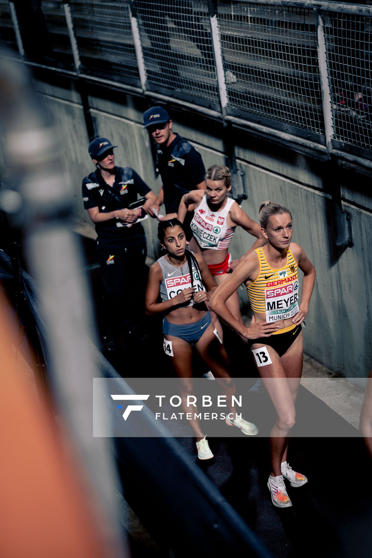 Adva Cohen (ISR) am 20.08.2022 bei den Leichtathletik-Europameisterschaften in Muenchen