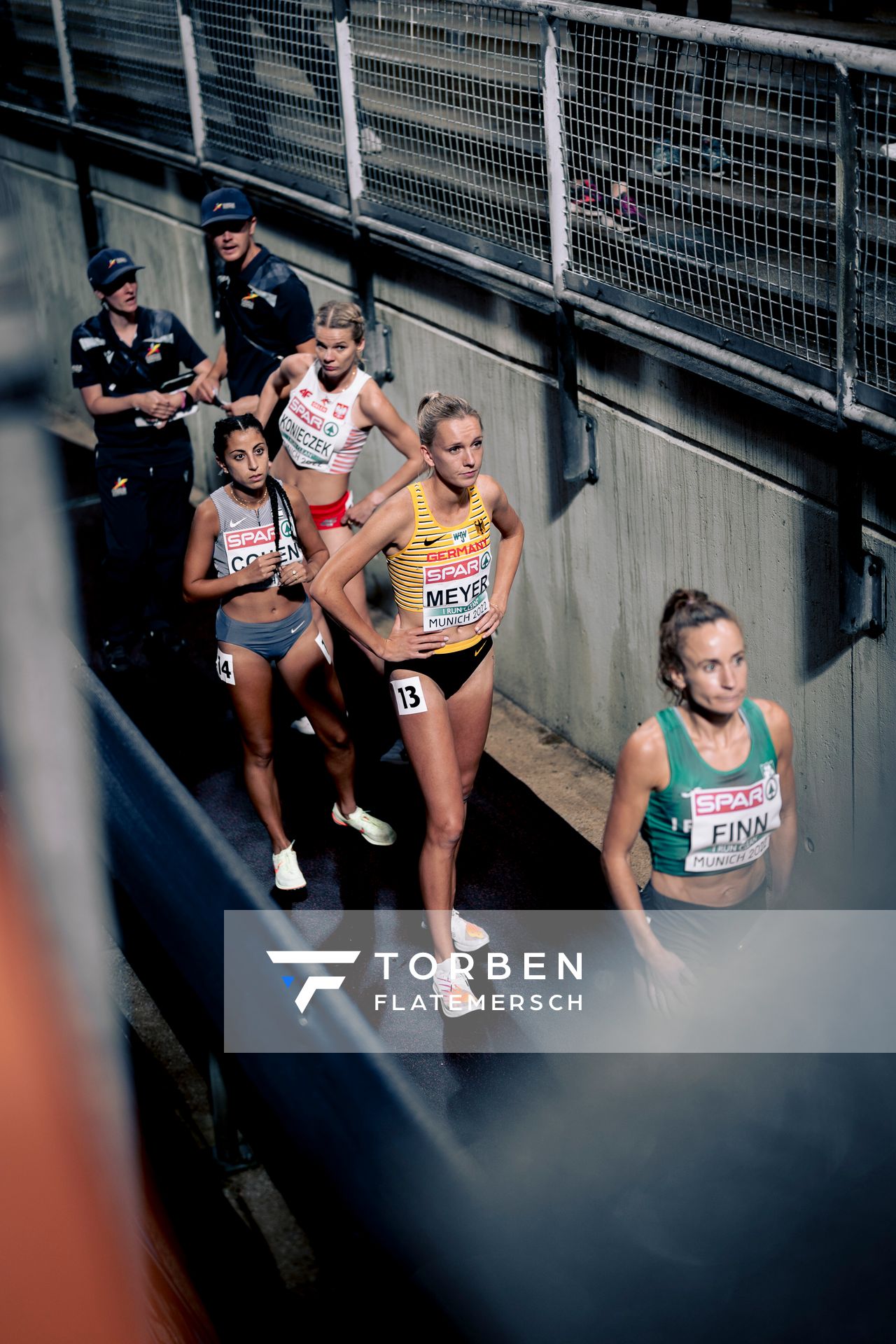 Lea Meyer (GER) am 20.08.2022 bei den Leichtathletik-Europameisterschaften in Muenchen